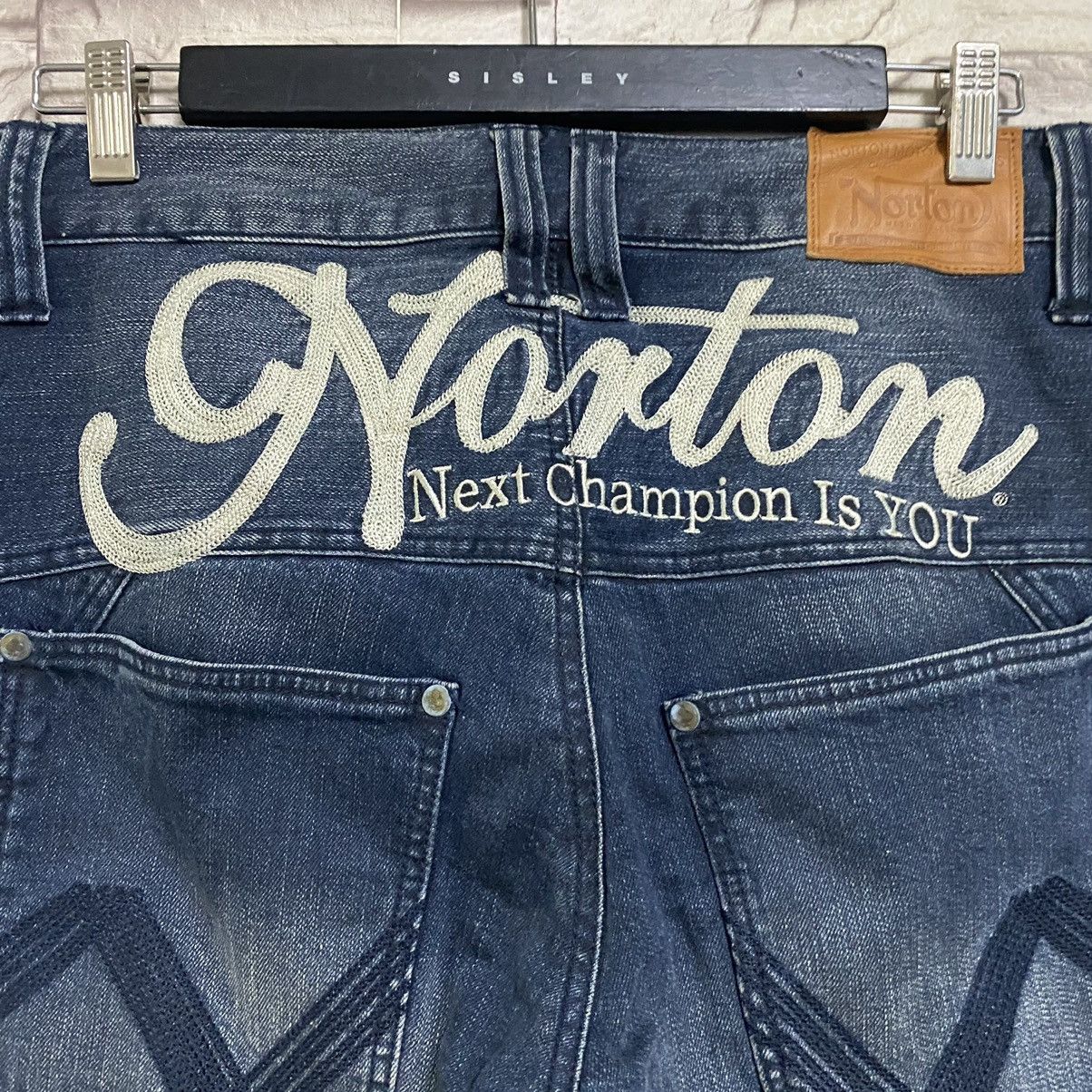 Norton Norton Denim Jeans Spellout Size US 32 / EU 48 - 14 Thumbnail