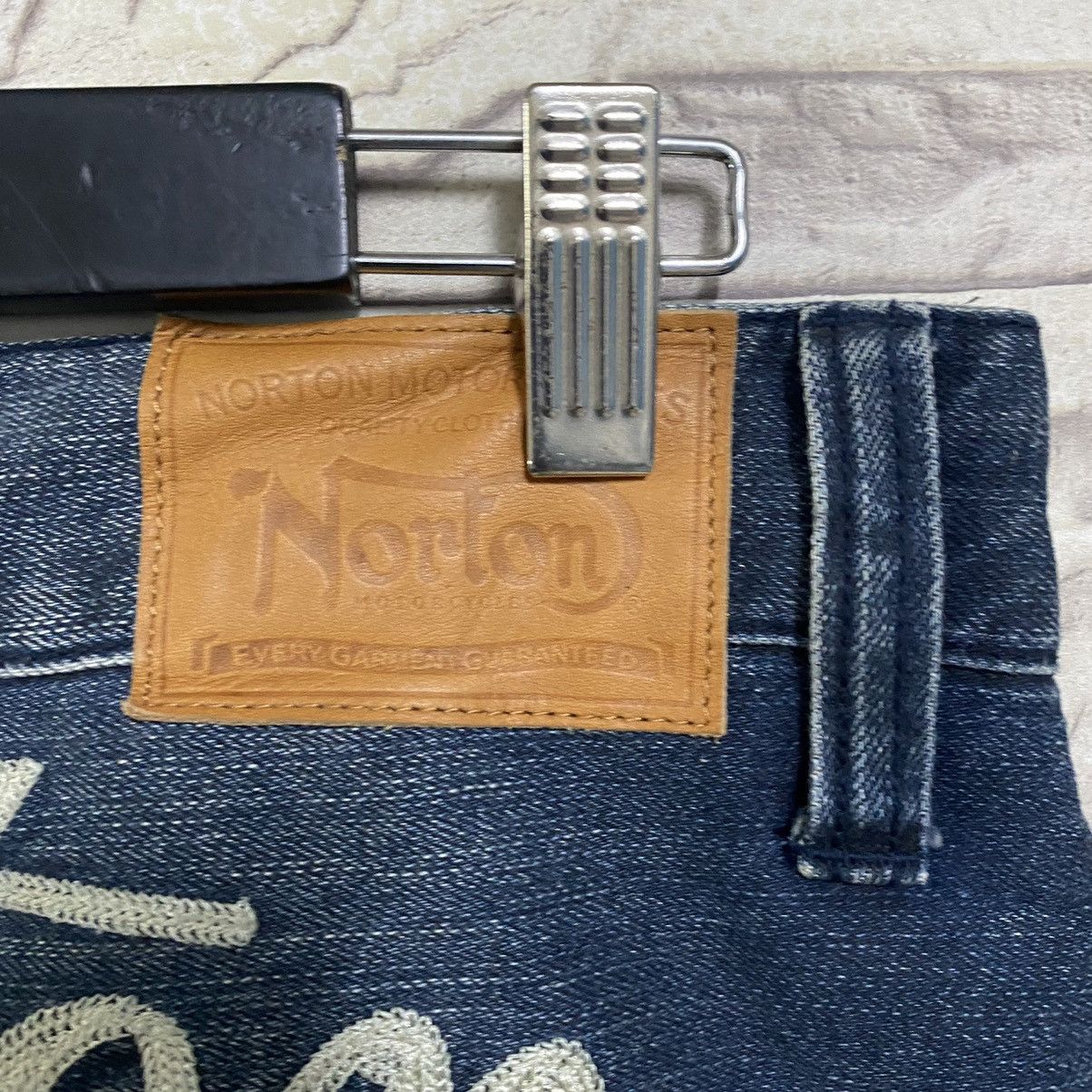 Norton Norton Denim Jeans Spellout Size US 32 / EU 48 - 15 Thumbnail