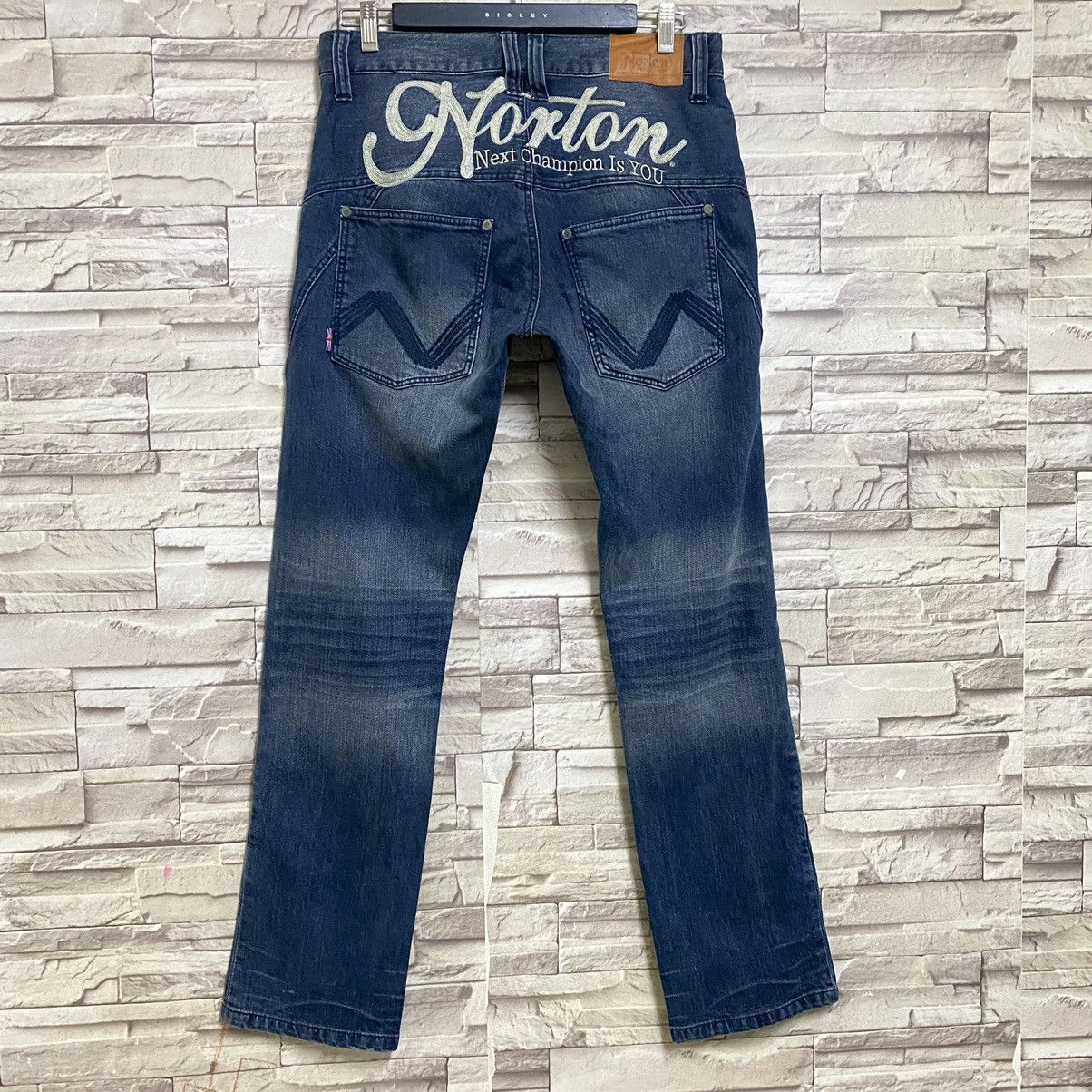 Norton Norton Denim Jeans Spellout Size US 32 / EU 48 - 9 Thumbnail