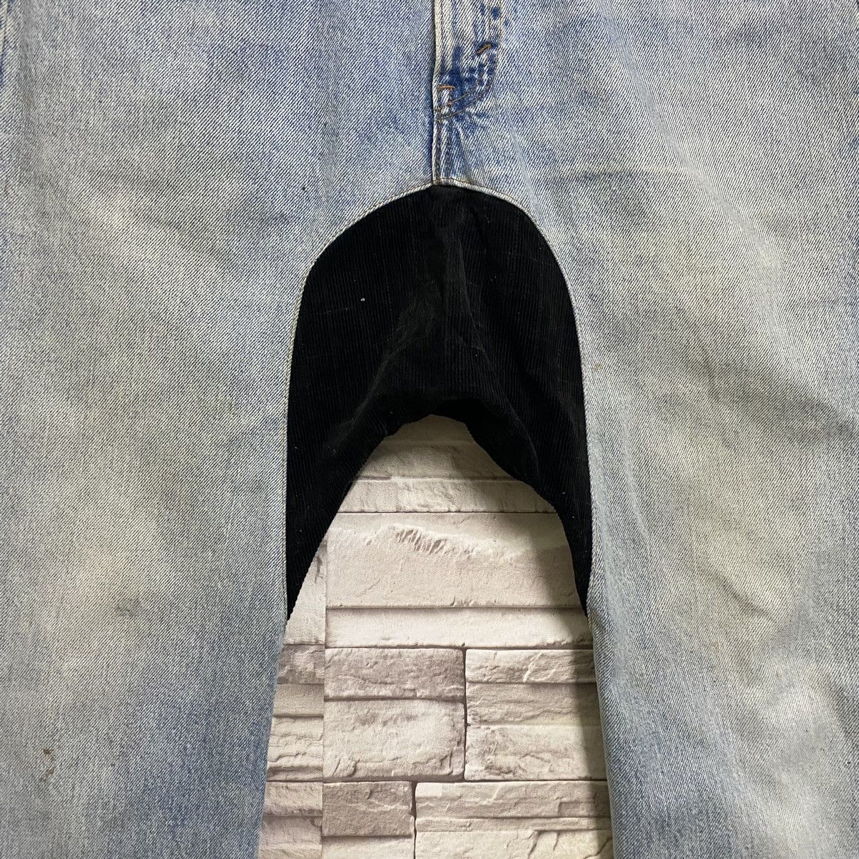 Japanese Brand Rebuild By KALIMERA Levis Denim Drop Crotch Jeans Size US 33 - 8 Thumbnail