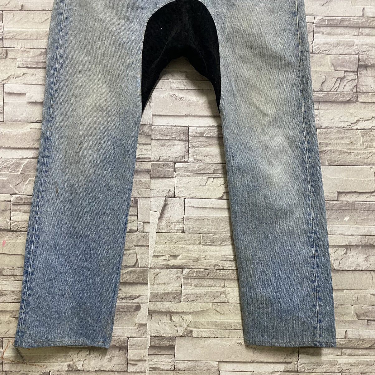 Japanese Brand Rebuild By KALIMERA Levis Denim Drop Crotch Jeans Size US 33 - 5 Thumbnail