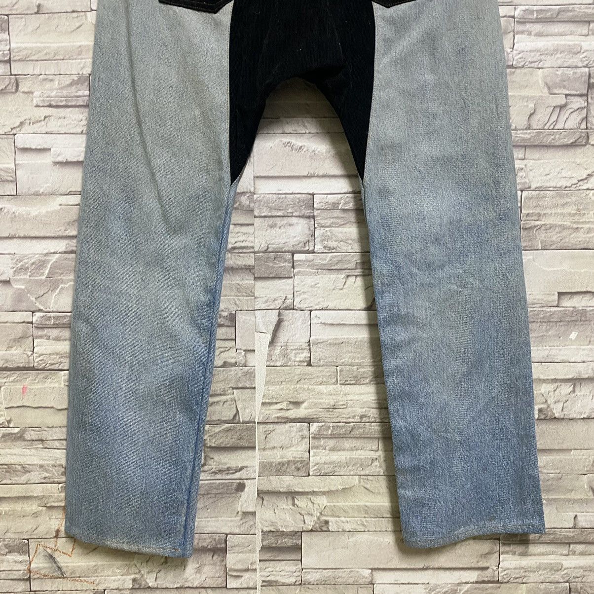 Japanese Brand Rebuild By KALIMERA Levis Denim Drop Crotch Jeans Size US 33 - 11 Thumbnail