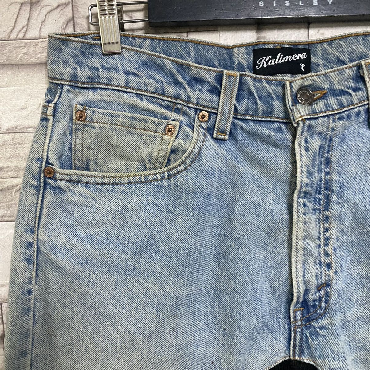 Japanese Brand Rebuild By KALIMERA Levis Denim Drop Crotch Jeans Size US 33 - 6 Thumbnail