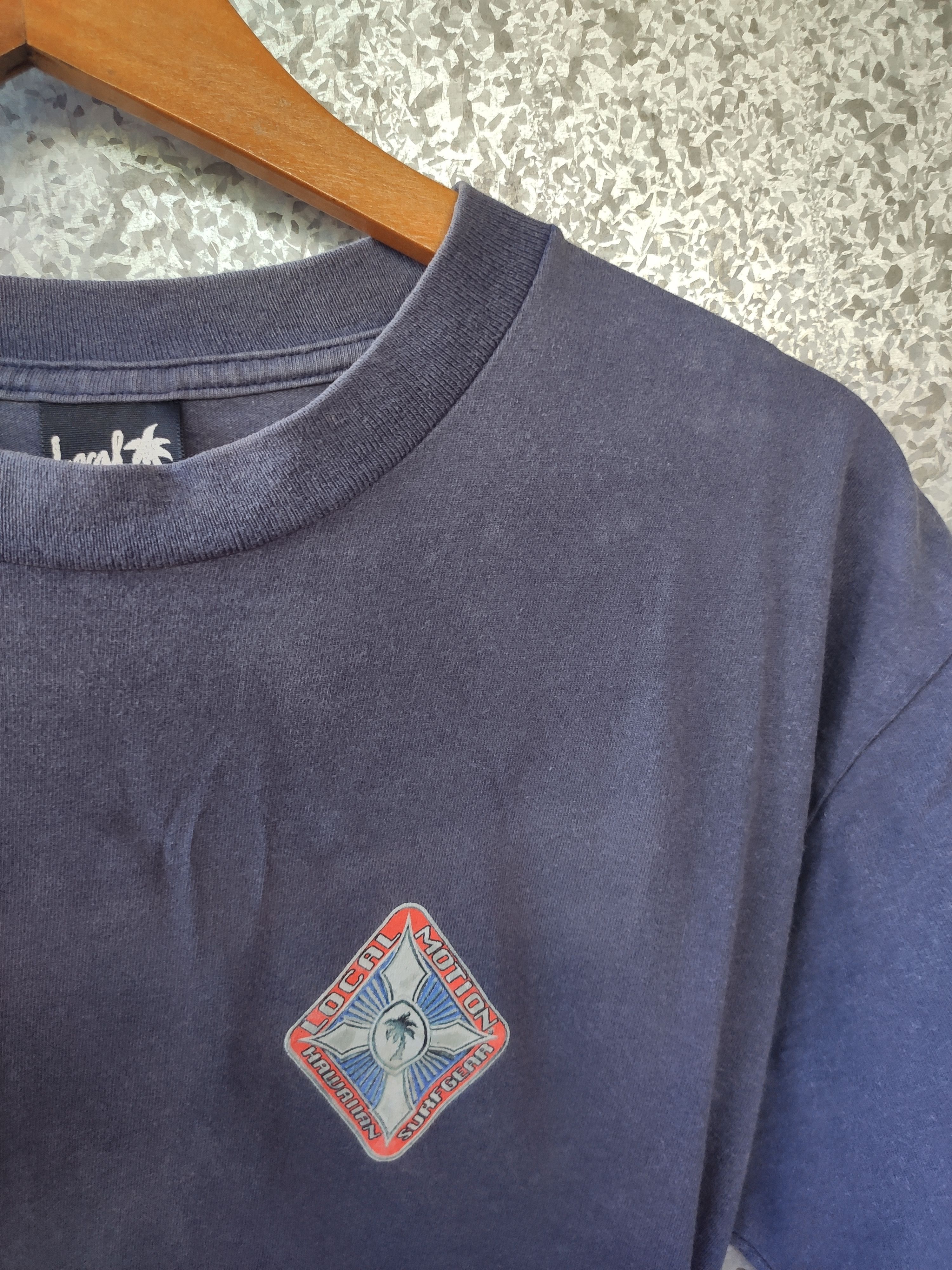 Sun Surf Vintage 90s Vtg Local Motion t shirt surfing brand back hit Size US M / EU 48-50 / 2 - 3 Thumbnail