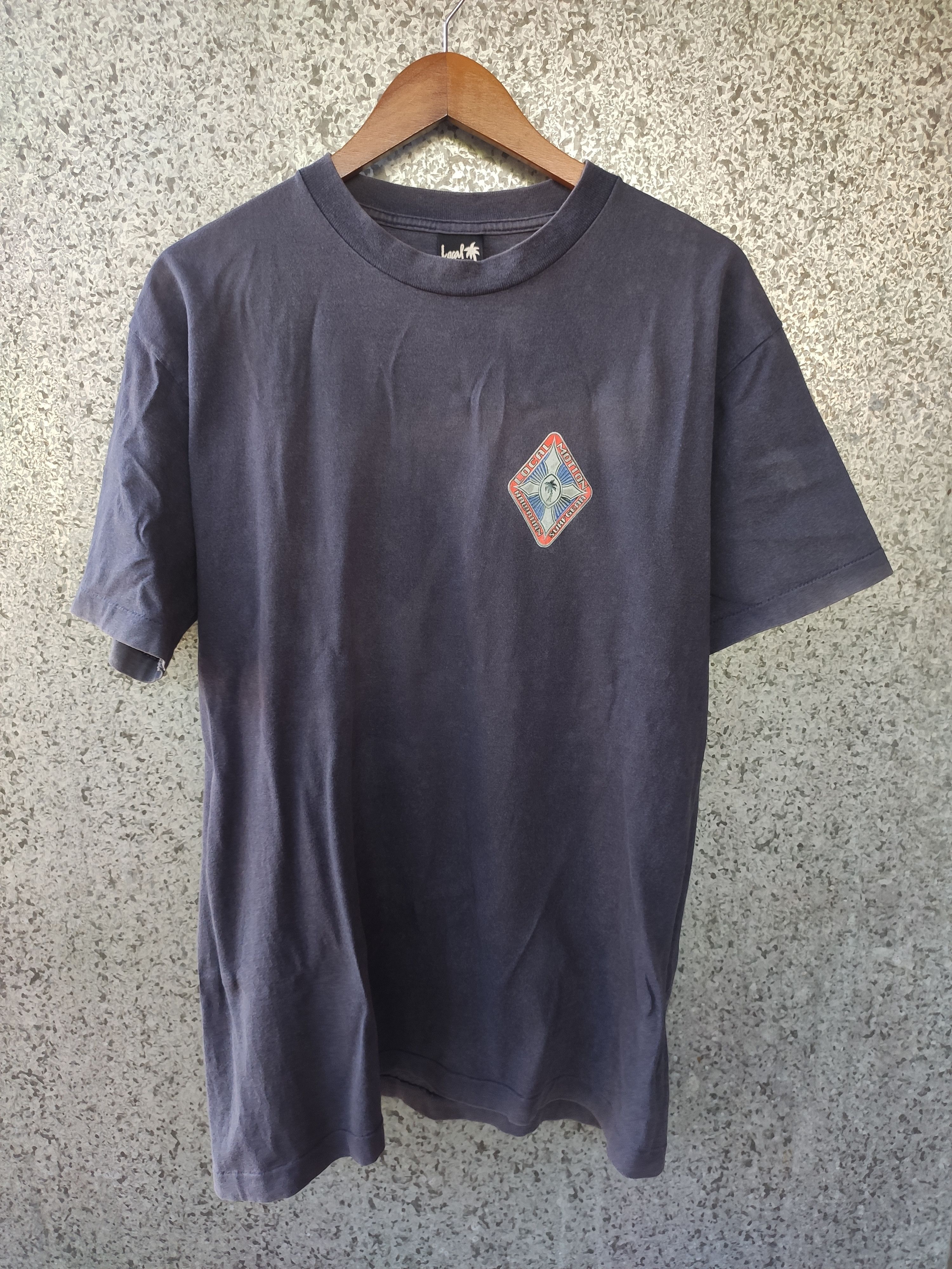 Sun Surf Vintage 90s Vtg Local Motion t shirt surfing brand back hit Size US M / EU 48-50 / 2 - 4 Thumbnail