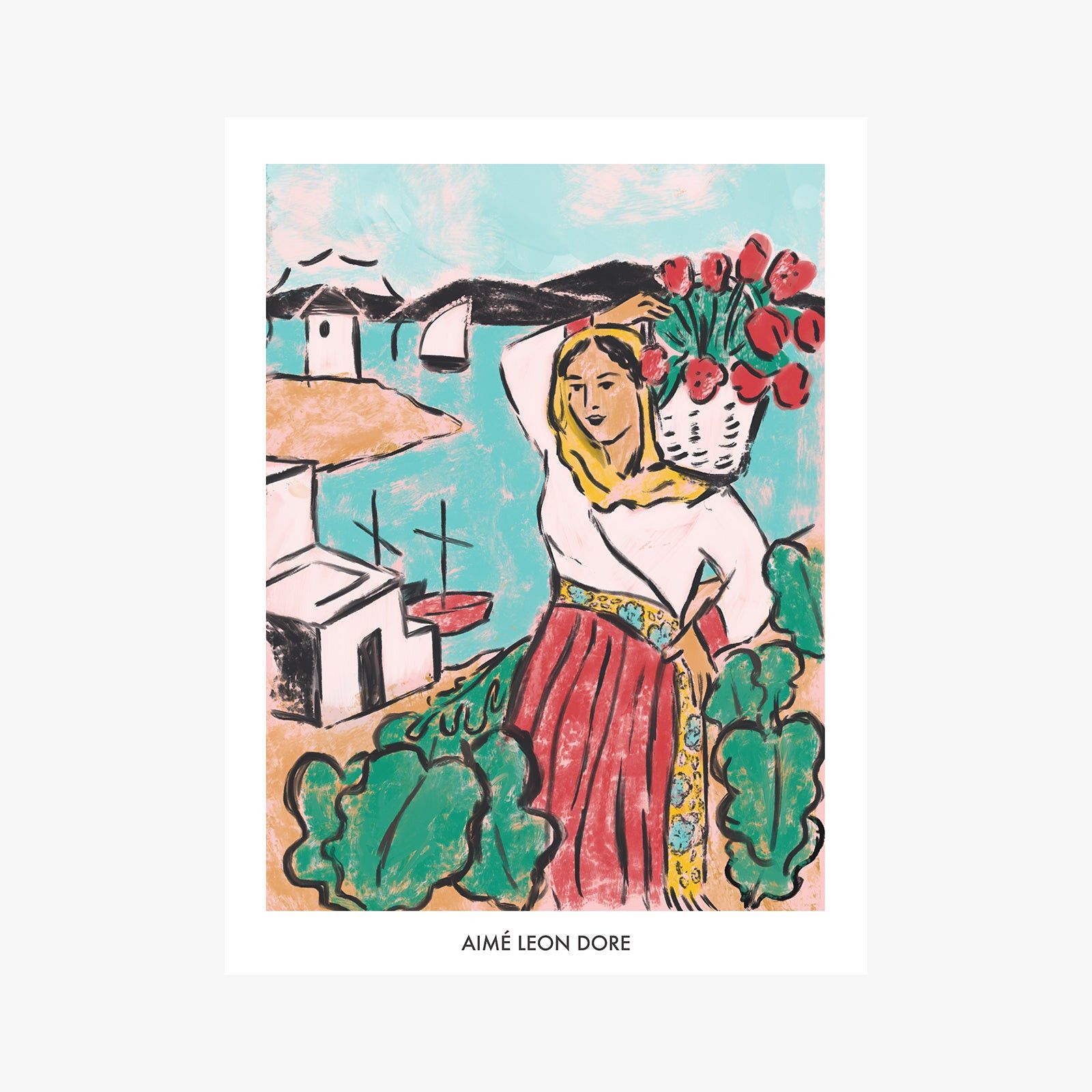 Aime Leon Dore Inlet Molina Graphic Poster | Grailed 