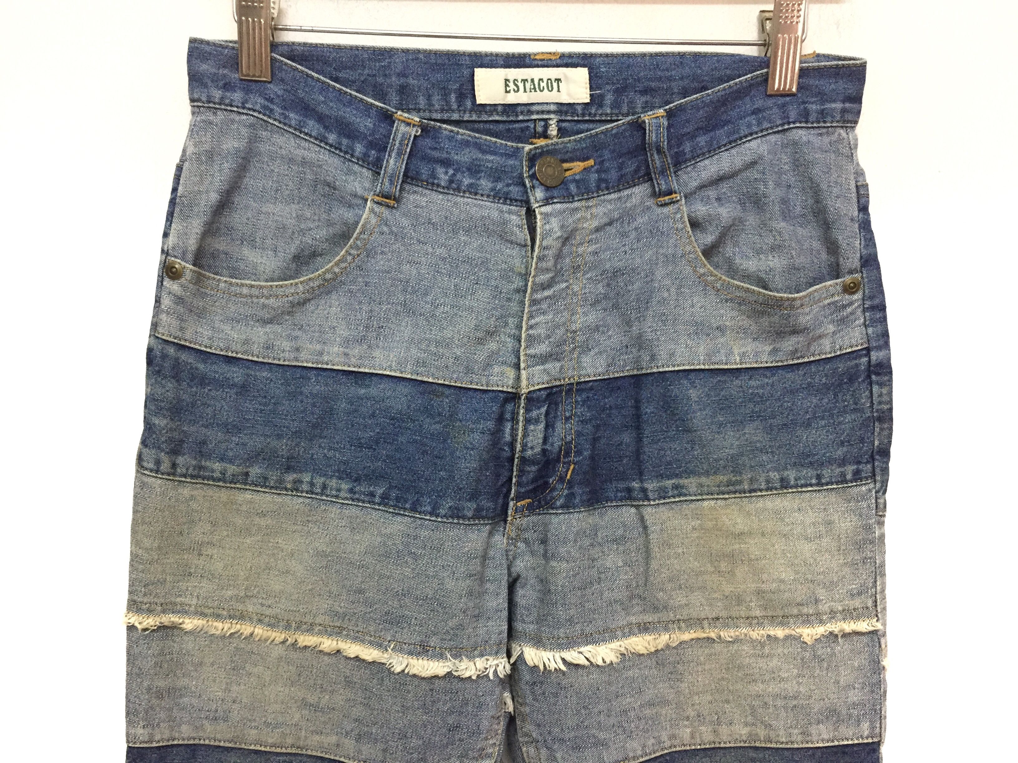 Japanese Brand Estacot japan hagi patchwork Hysteric Glamor Size US 28 / EU 44 - 4 Thumbnail