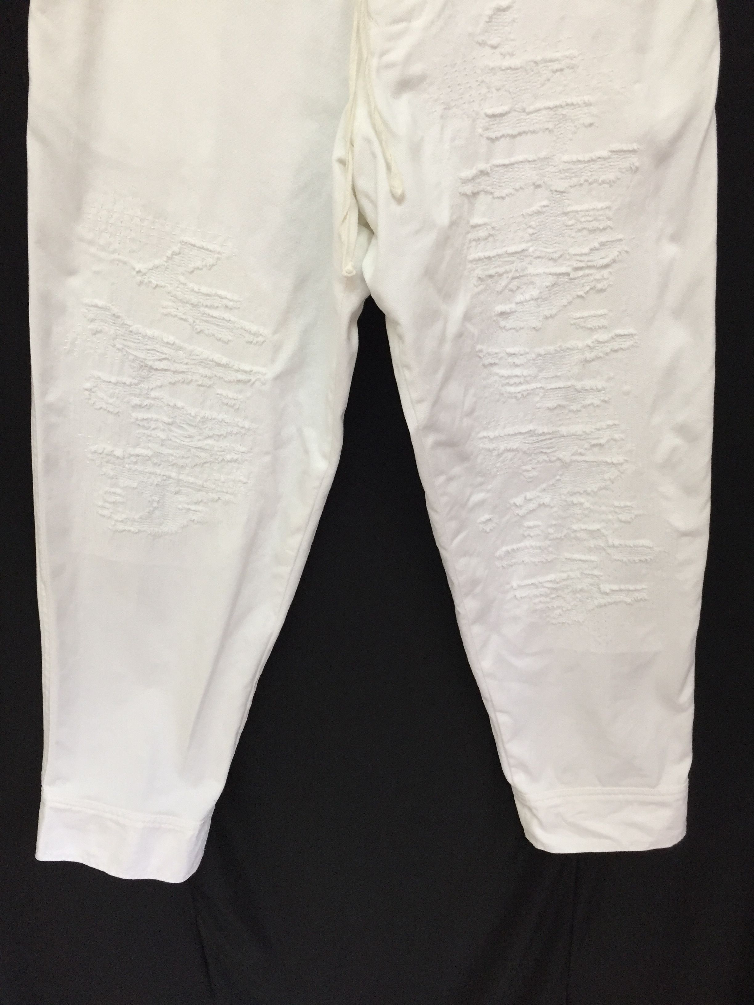 Yohji Yamamoto YS distressed repair cargos pants Size 28" / US 6 / IT 42 - 3 Thumbnail