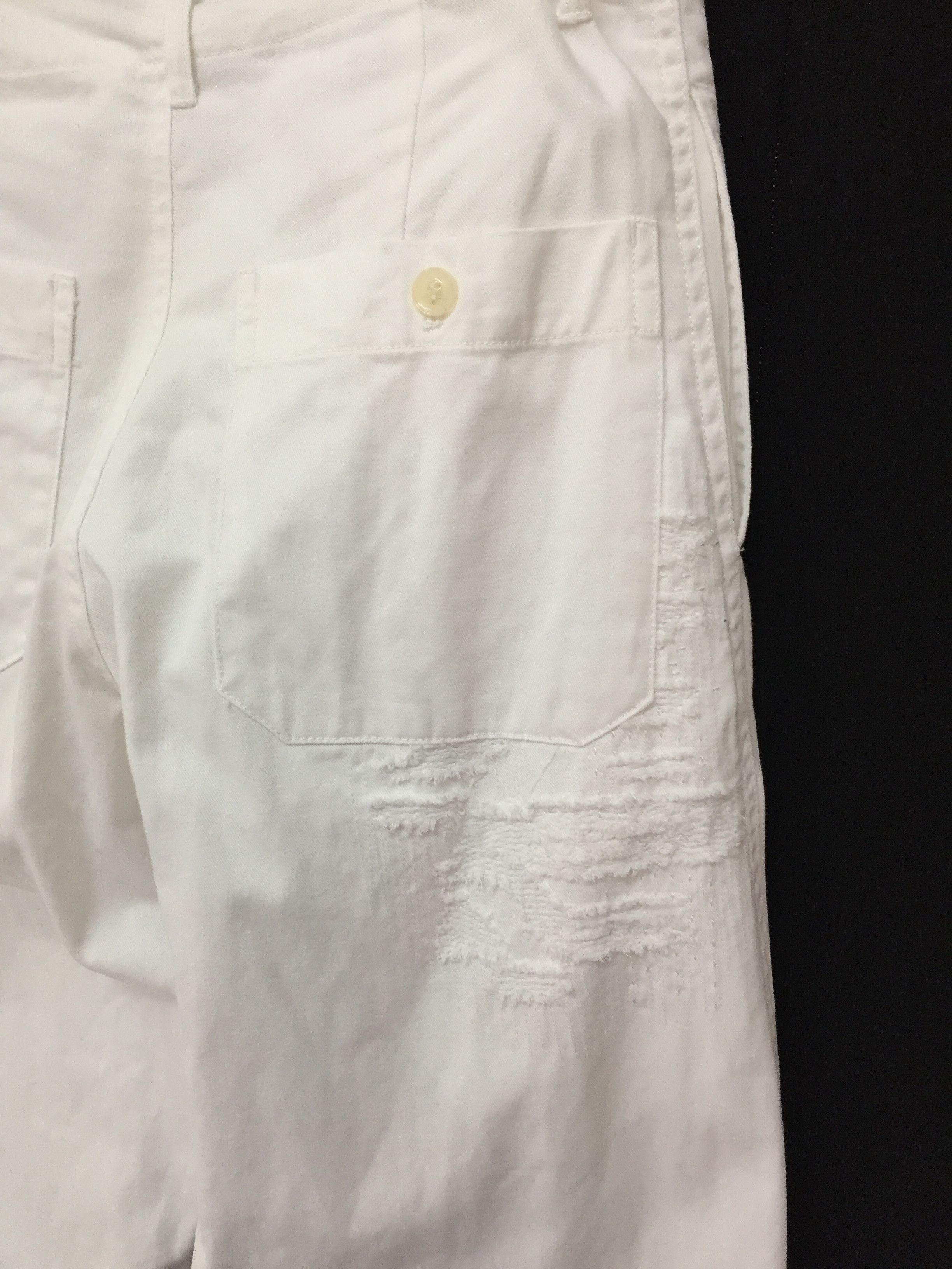 Yohji Yamamoto YS distressed repair cargos pants Size 28" / US 6 / IT 42 - 10 Thumbnail