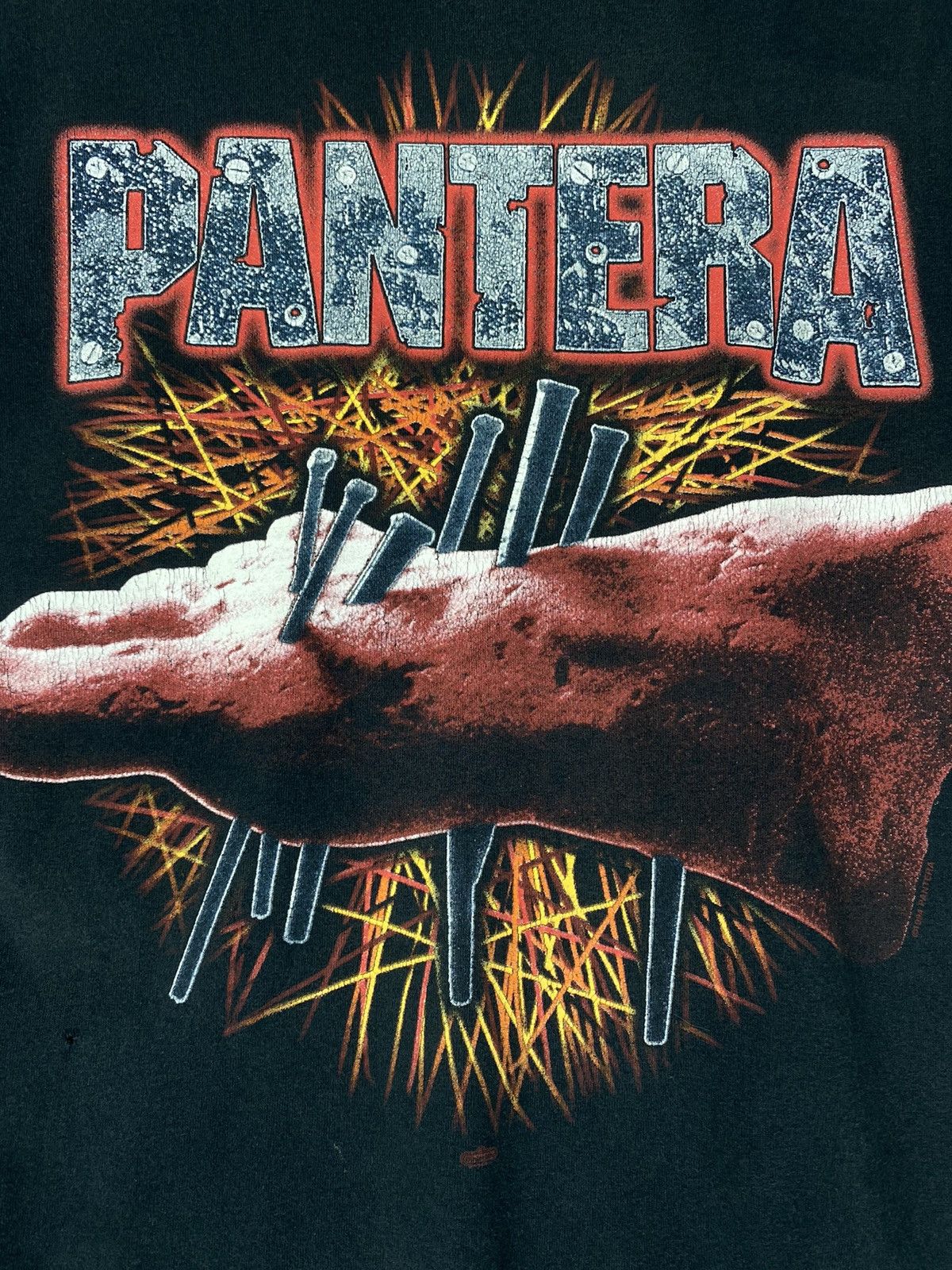 Band Tees × Vintage Vintage rare Pantera band Size US M / EU 48-50 / 2 - 4 Thumbnail
