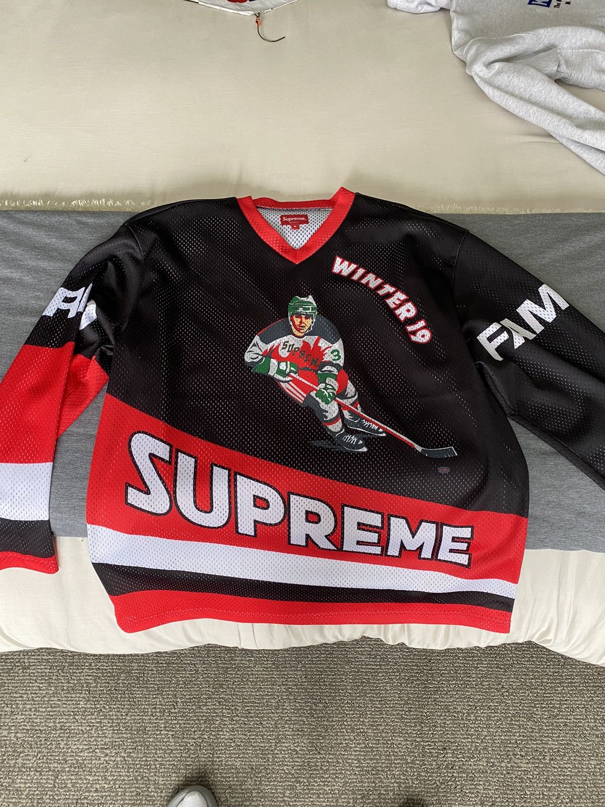 Supreme Supreme Crossover Hockey Jersey (Size:Medium) | Grailed