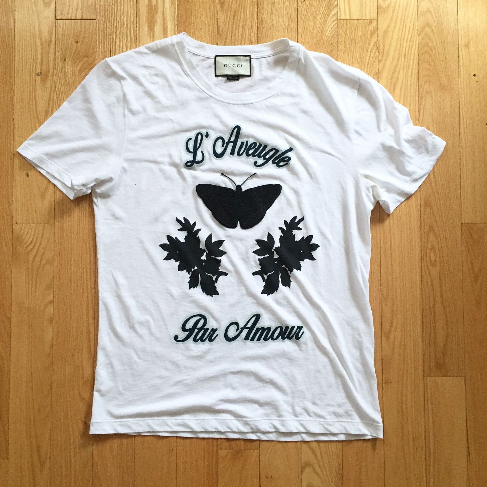 Gucci butterfly t shirt online
