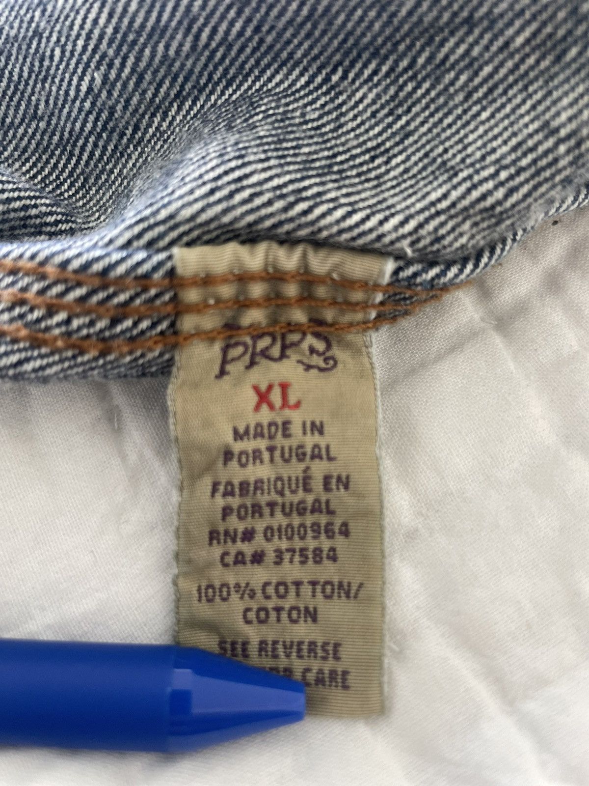 Prps Prps Goods & Co Denim Jacket Size US XL / EU 56 / 4 - 7 Thumbnail