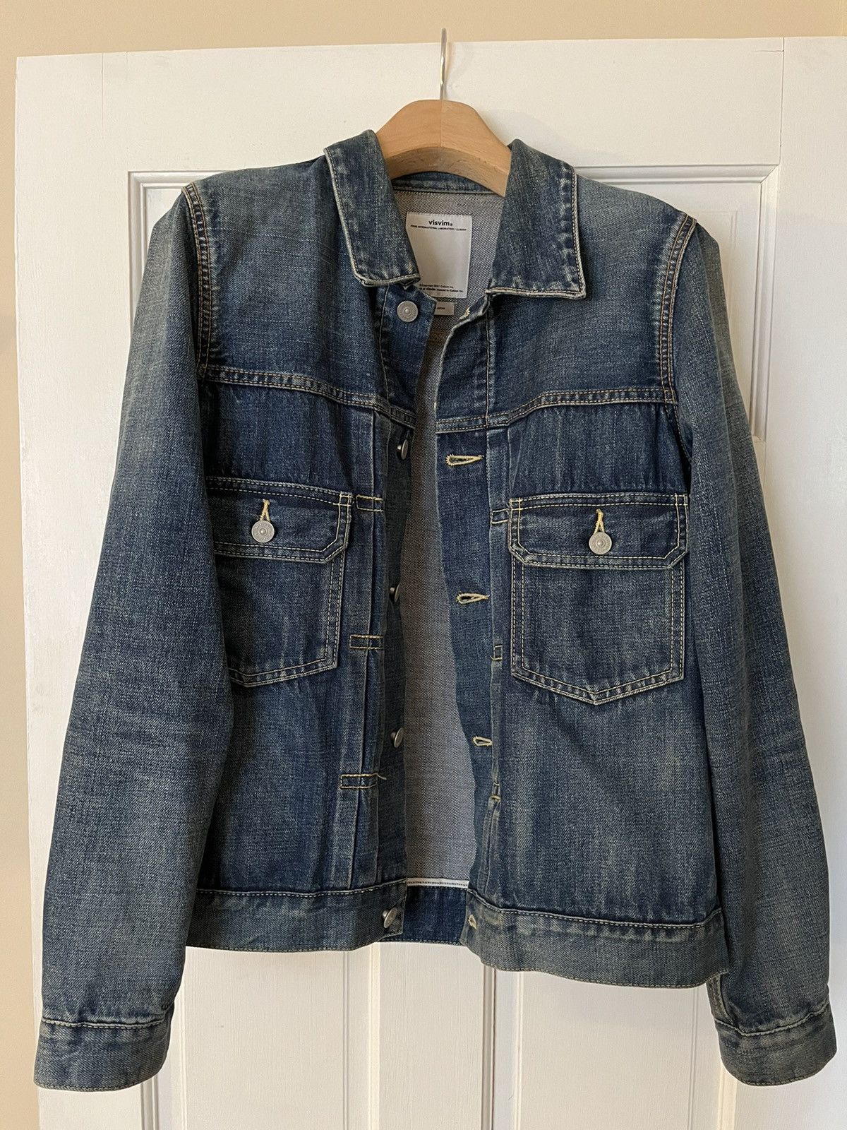 Pre-owned Visvim 101 Denim Jacket In Blue