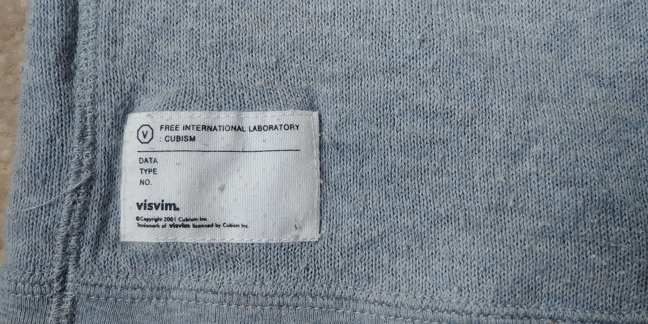 Visvim 2-Ply Crew L/S (Giza 70) Blue S 1 2009 UWOT Size US S / EU 44-46 / 1 - 6 Thumbnail