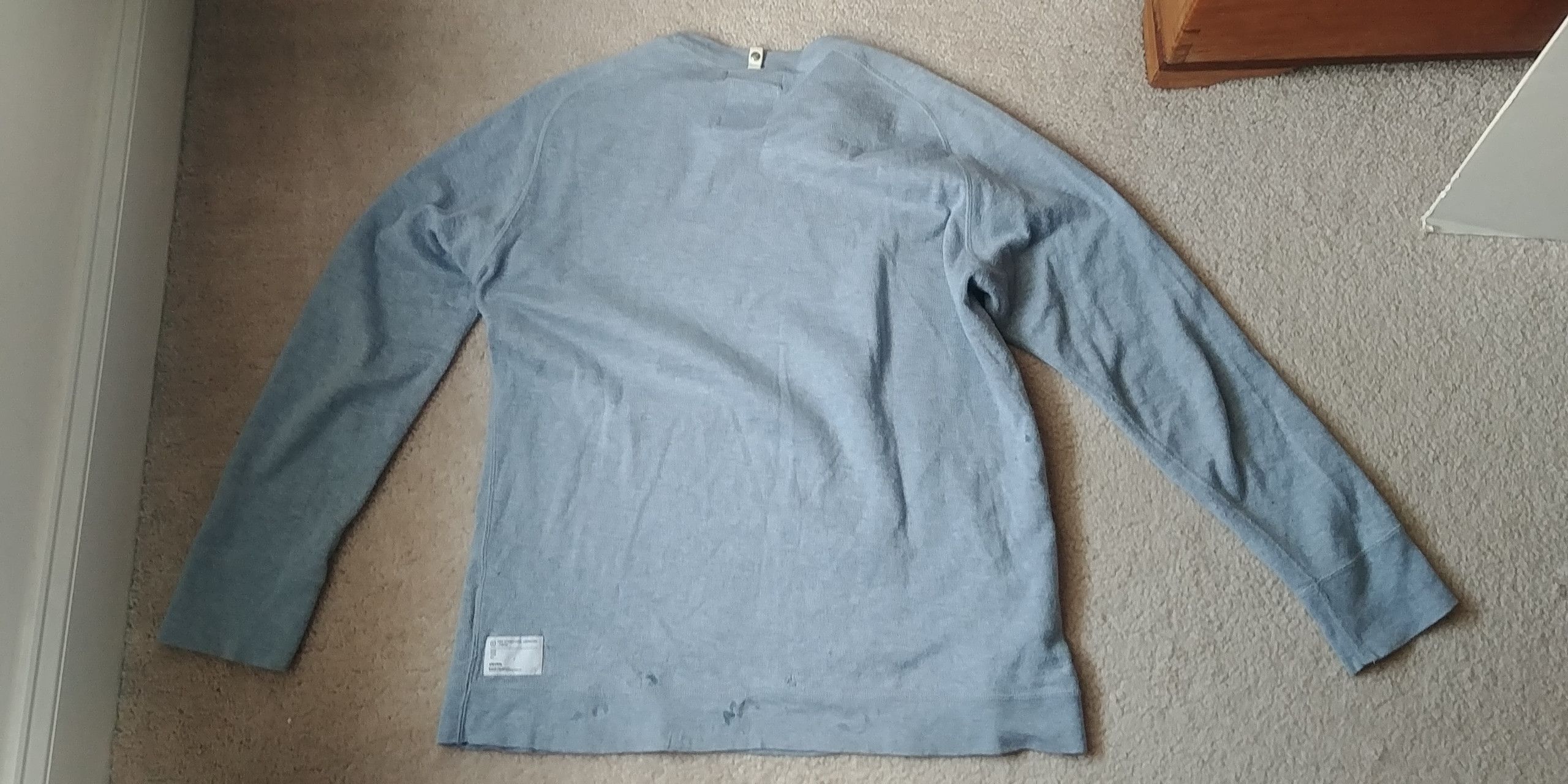 Visvim 2-Ply Crew L/S (Giza 70) Blue S 1 2009 UWOT Size US S / EU 44-46 / 1 - 8 Thumbnail