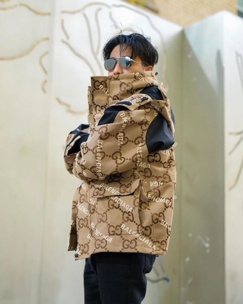 Gucci x Balenciaga The Hacker Project Puffer Jacket