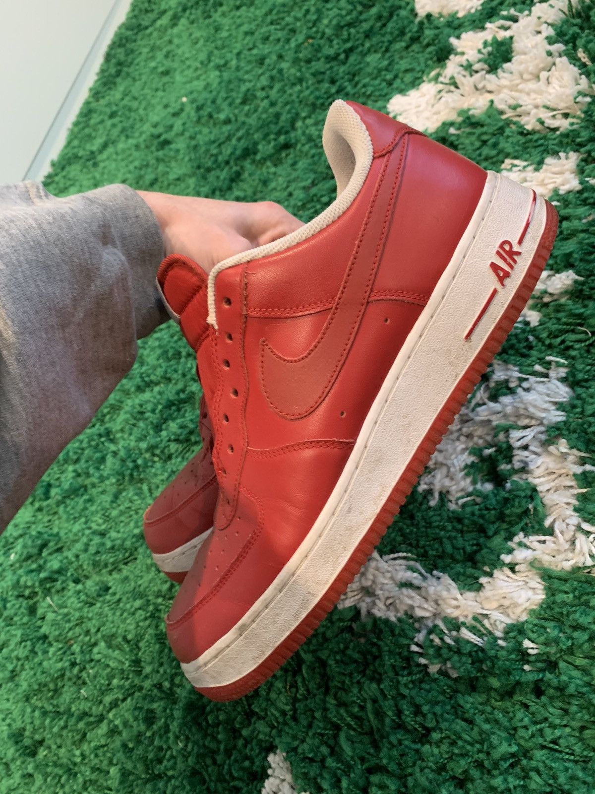 Nike Air Force 1 07 Varsity Red Size US 11 / EU 44 - 4 Thumbnail