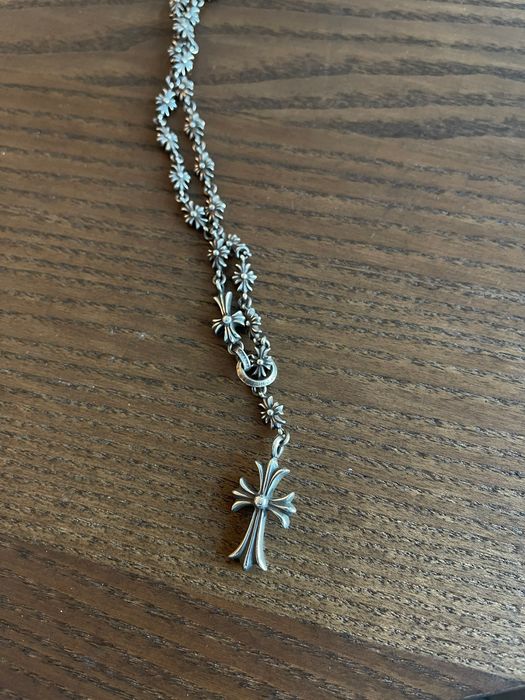 Chrome Hearts Chrome Hearts Choke Chain Cross Necklace Size ONE SIZE - 2 Preview