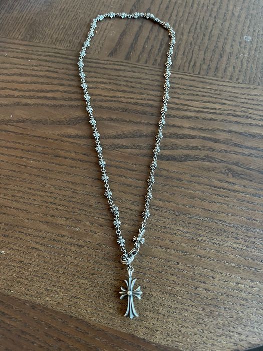 Chrome Hearts Chrome Hearts Choke Chain Cross Necklace Size ONE SIZE - 1 Preview