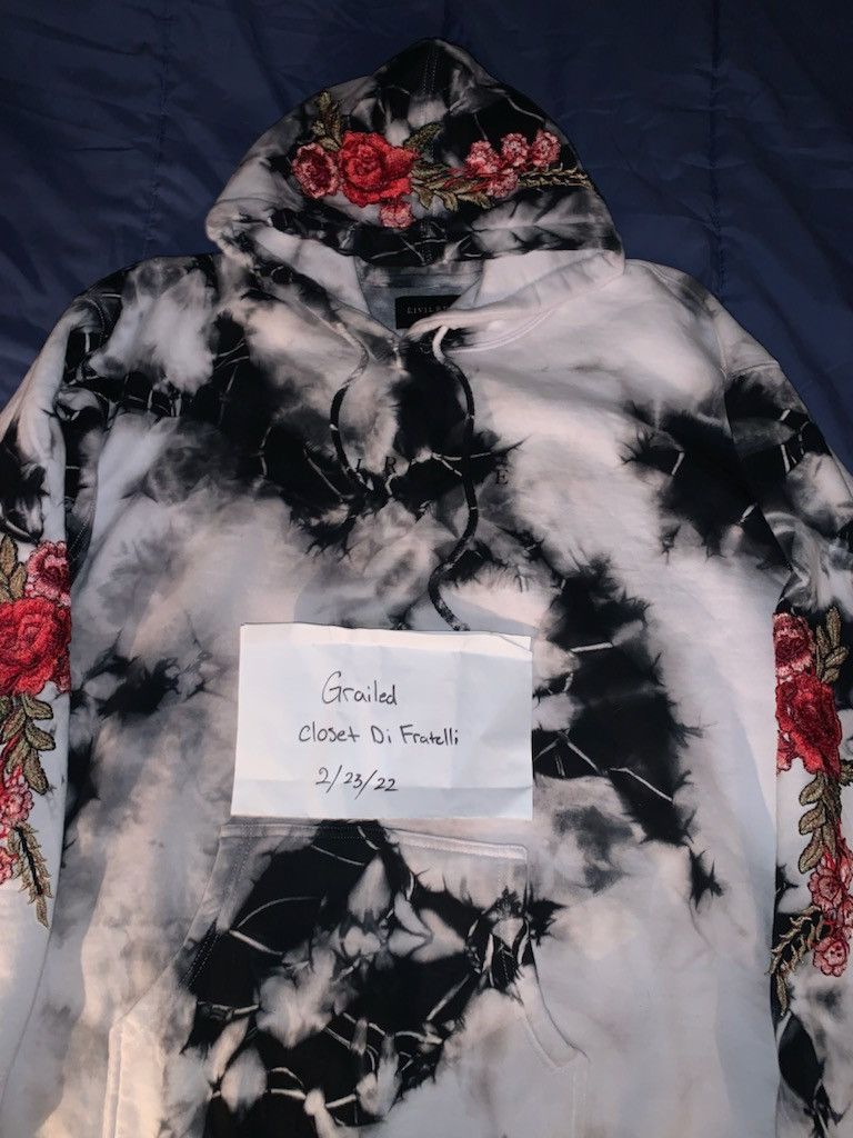 Civil regime tie dye hoodie sale