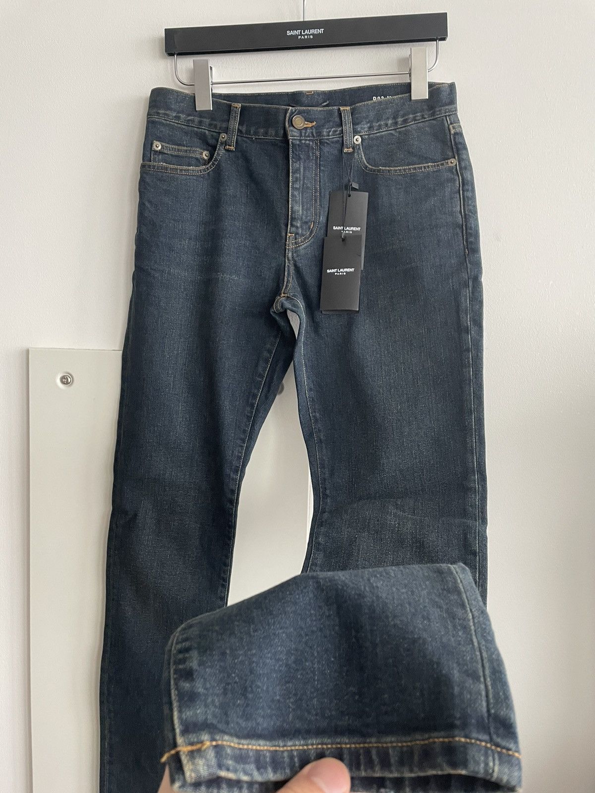 Hedi Slimane × Saint Laurent Paris × Yves Saint Laurent Extremely Rare Brand NEW SOLD Hedi Slimane Skinny SS16 Jeans Size US 29 - 4 Thumbnail