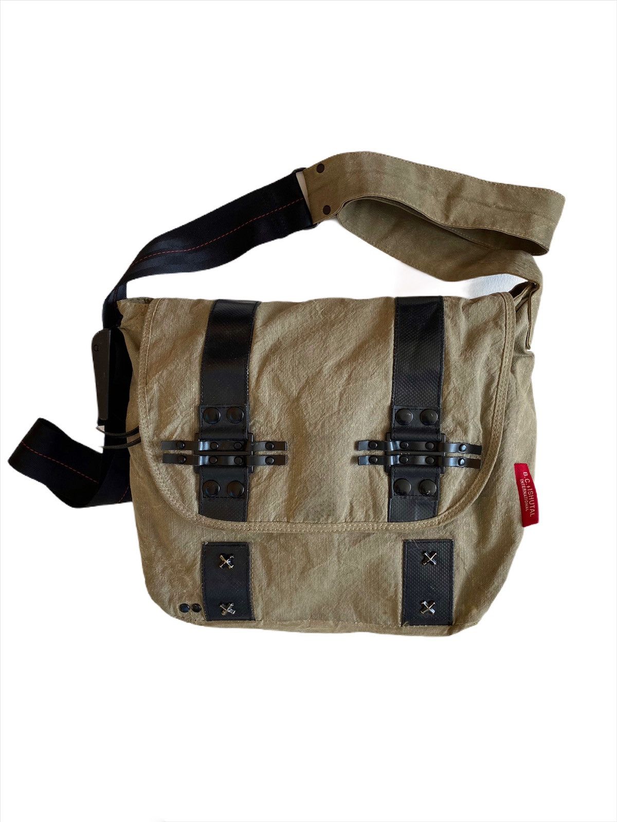 Japanese Brand B.C + Ishutel International Messengers Bag Size ONE SIZE - 1 Thumbnail