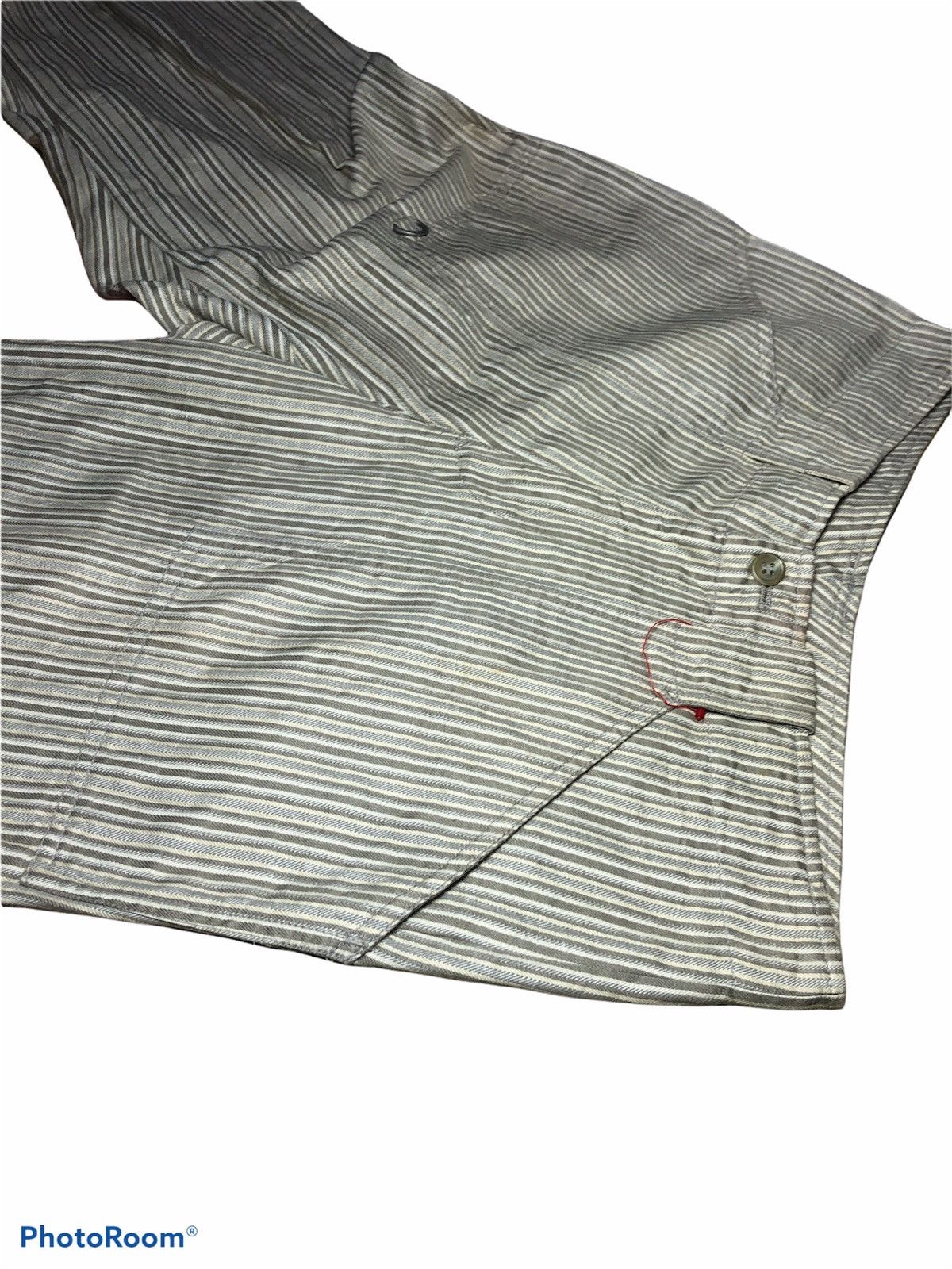 Japanese Brand BAGGY⚡️⚡️STRIPED BAKER PANTS Size US 30 / EU 46 - 4 Thumbnail