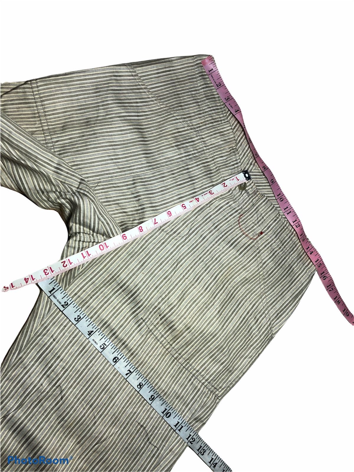 Japanese Brand BAGGY⚡️⚡️STRIPED BAKER PANTS Size US 30 / EU 46 - 6 Thumbnail