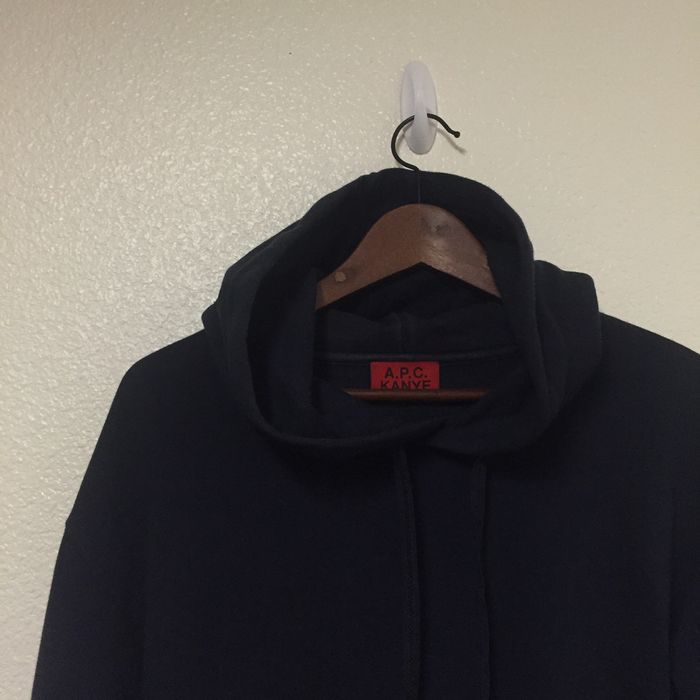 A.P.C. Navy Hooded Pullover (PICS!) Size US L / EU 52-54 / 3 - 2 Preview