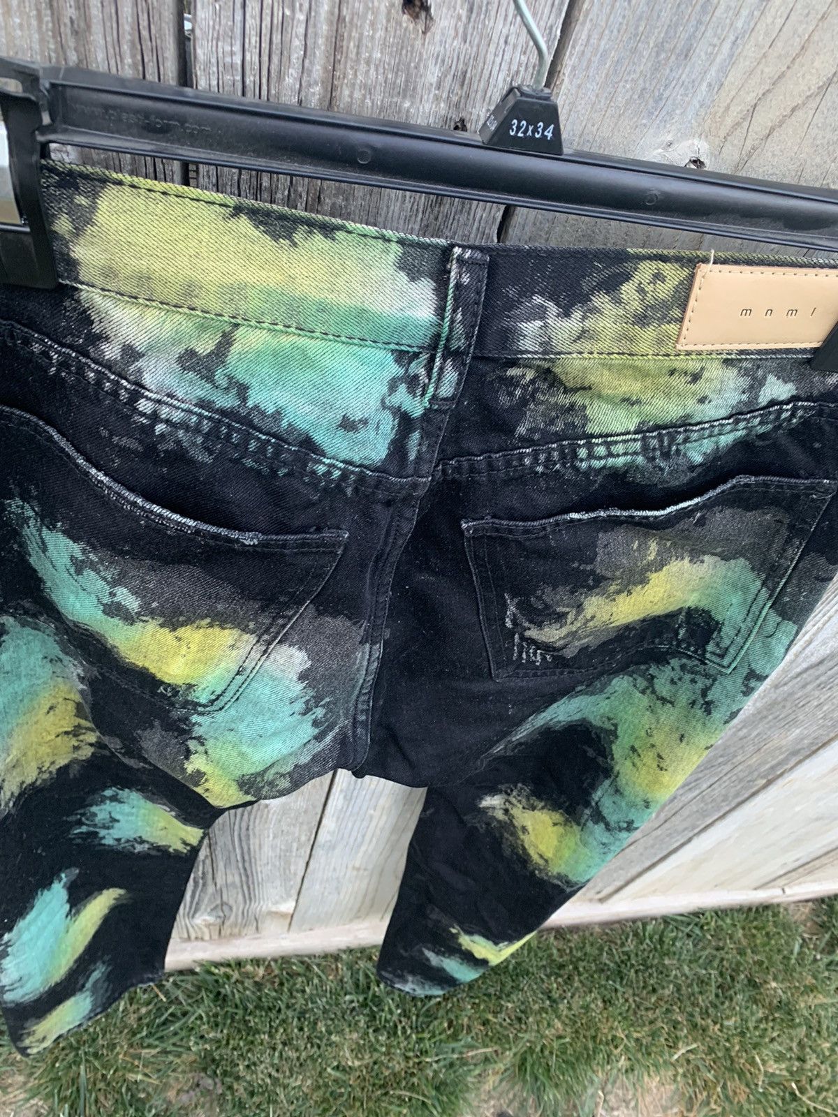 MNML MNML Paint/Dyed Denim Size US 33 - 4 Thumbnail