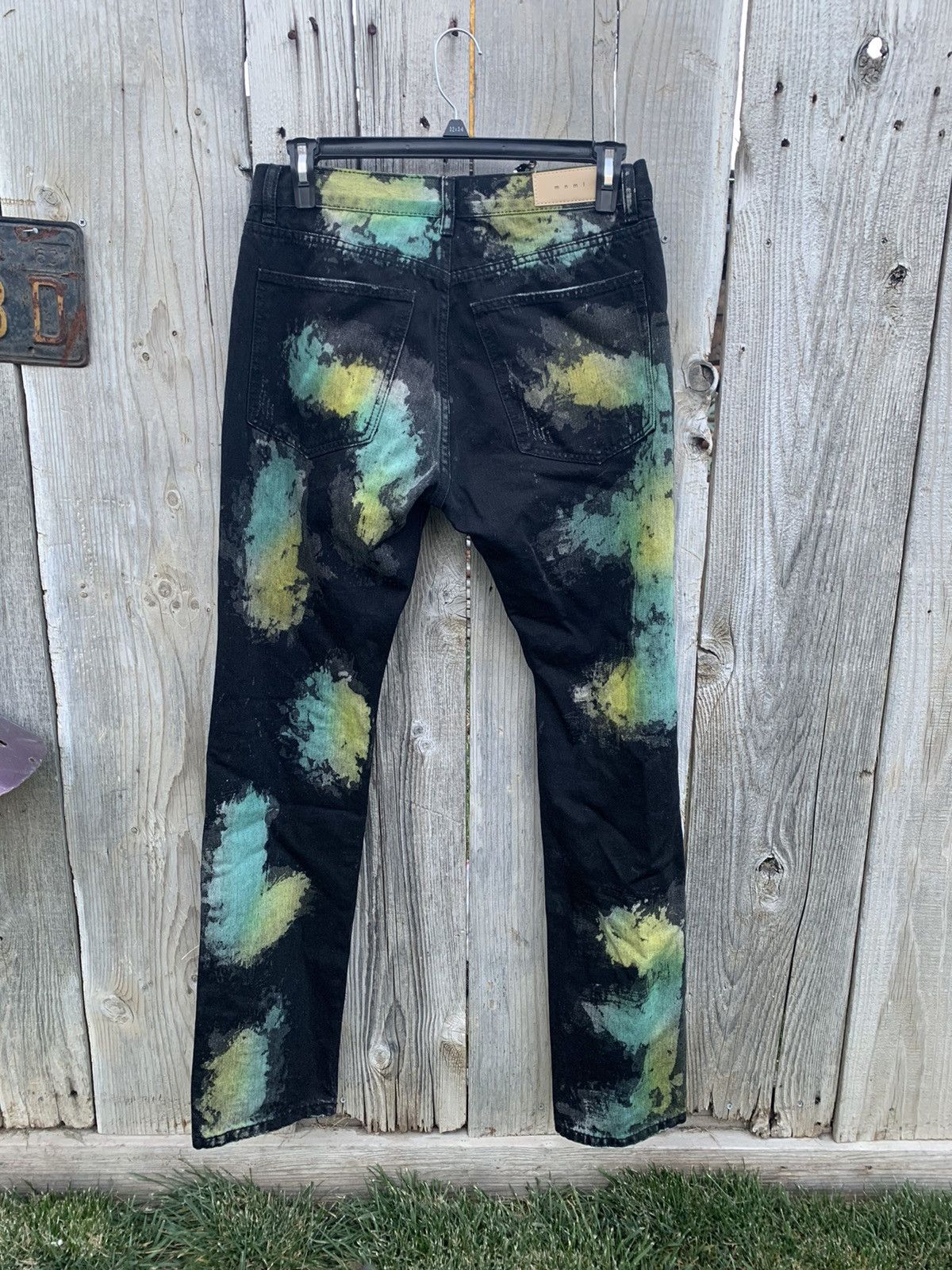 MNML MNML Paint/Dyed Denim Size US 33 - 2 Thumbnail