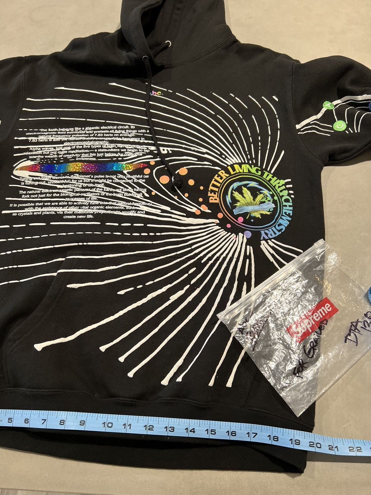 Advisory Board Crystals × Lil Wayne Abc. x Lil Wayne Carter V Hoodie M Secret Stash Pocket Size US M / EU 48-50 / 2 - 15 Thumbnail