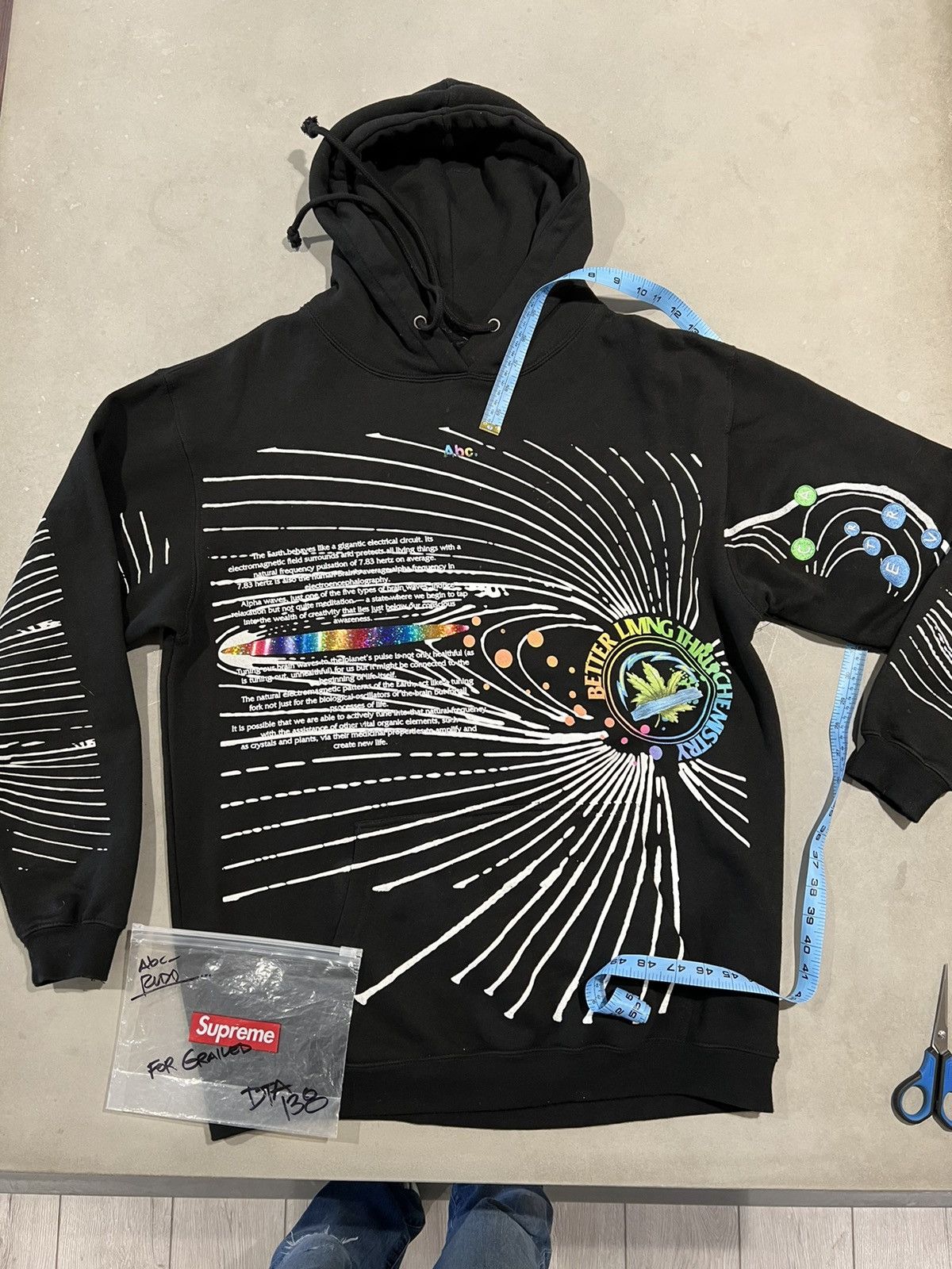 Advisory Board Crystals × Lil Wayne Abc. x Lil Wayne Carter V Hoodie M Secret Stash Pocket Size US M / EU 48-50 / 2 - 1 Thumbnail