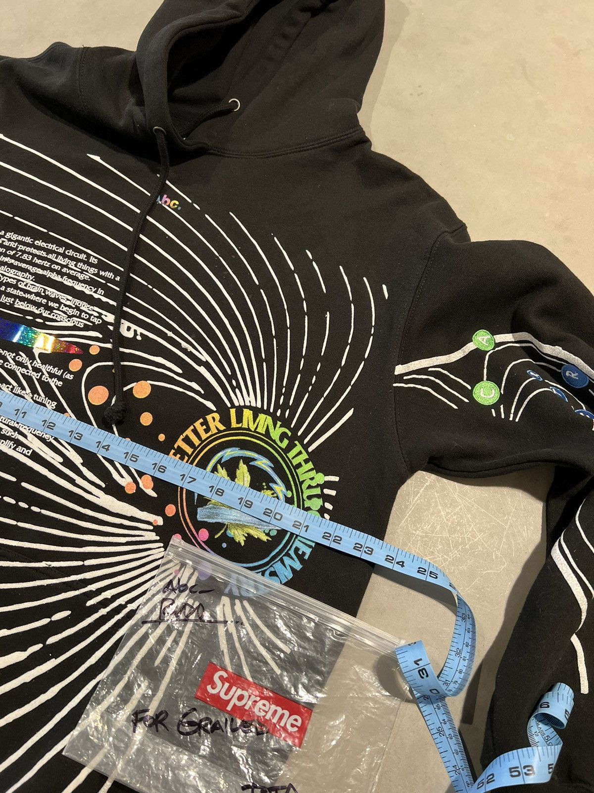 Advisory Board Crystals × Lil Wayne Abc. x Lil Wayne Carter V Hoodie M Secret Stash Pocket Size US M / EU 48-50 / 2 - 14 Thumbnail