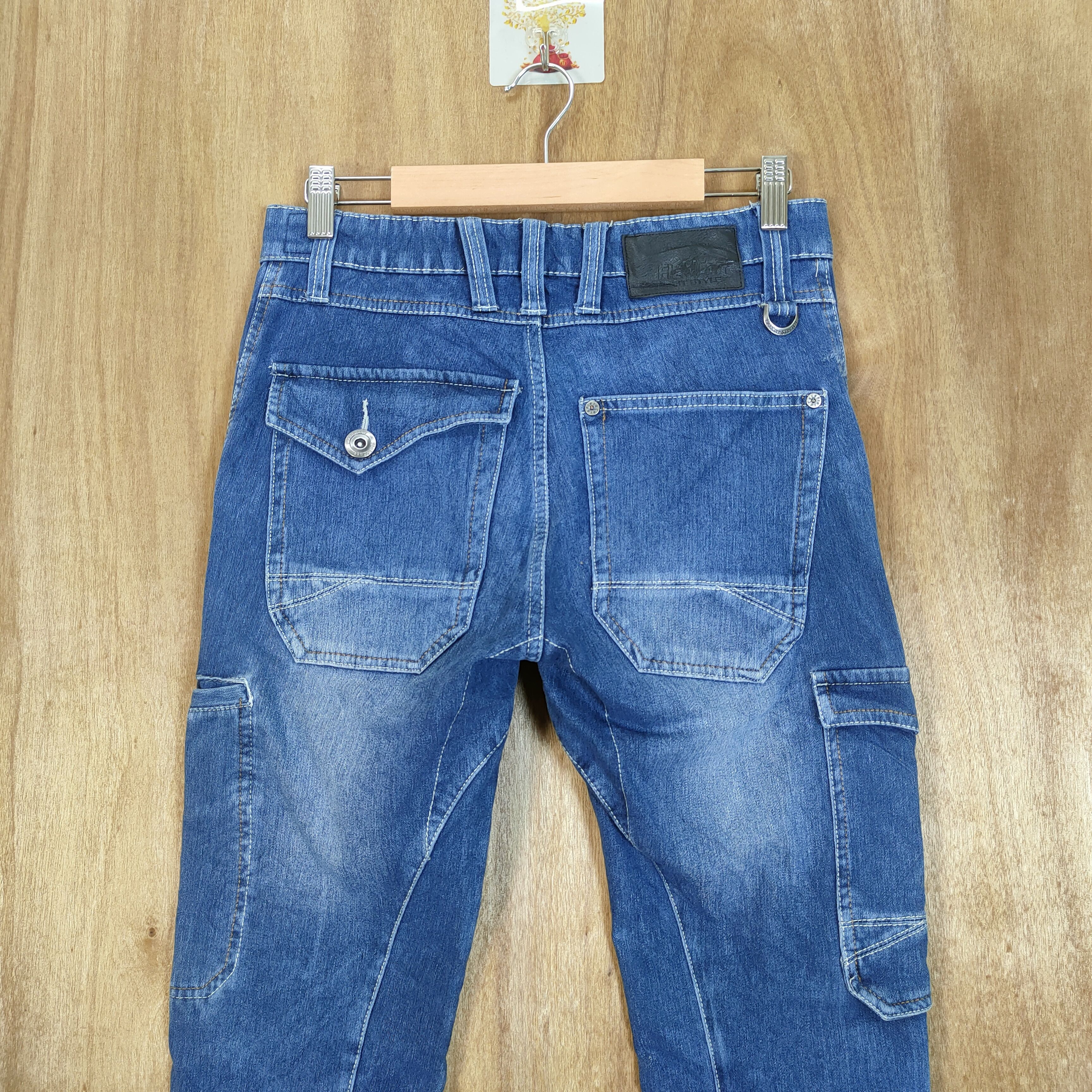 Japanese Brand JAPANESE BRAND CURVE LEG FADED CARGO PANTS Size US 28 / EU 44 - 8 Thumbnail