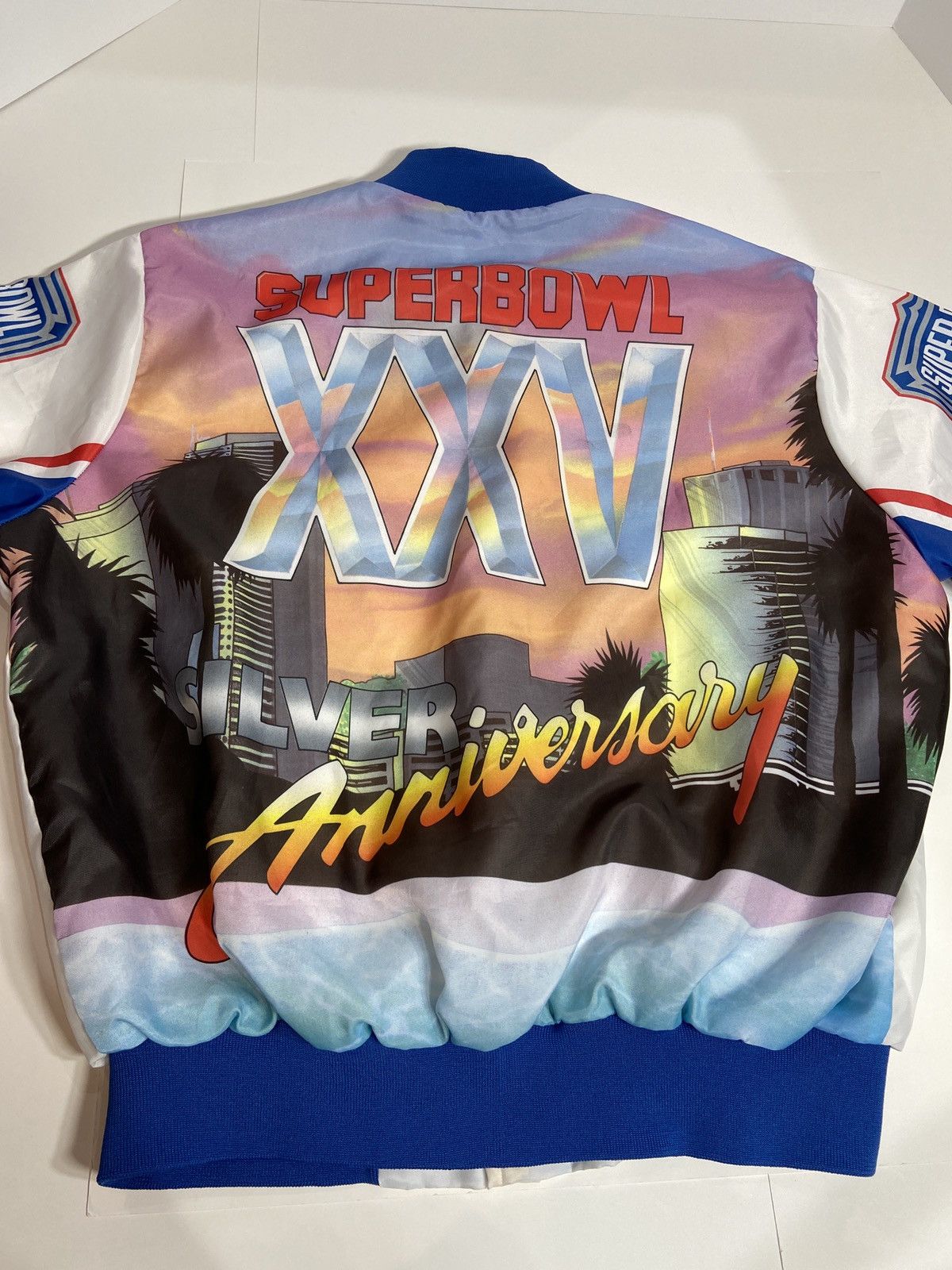 Chalk Line × NFL × Vintage 1989 NFL Super Bowl XXV Chalk Line Size US L / EU 52-54 / 3 - 3 Thumbnail