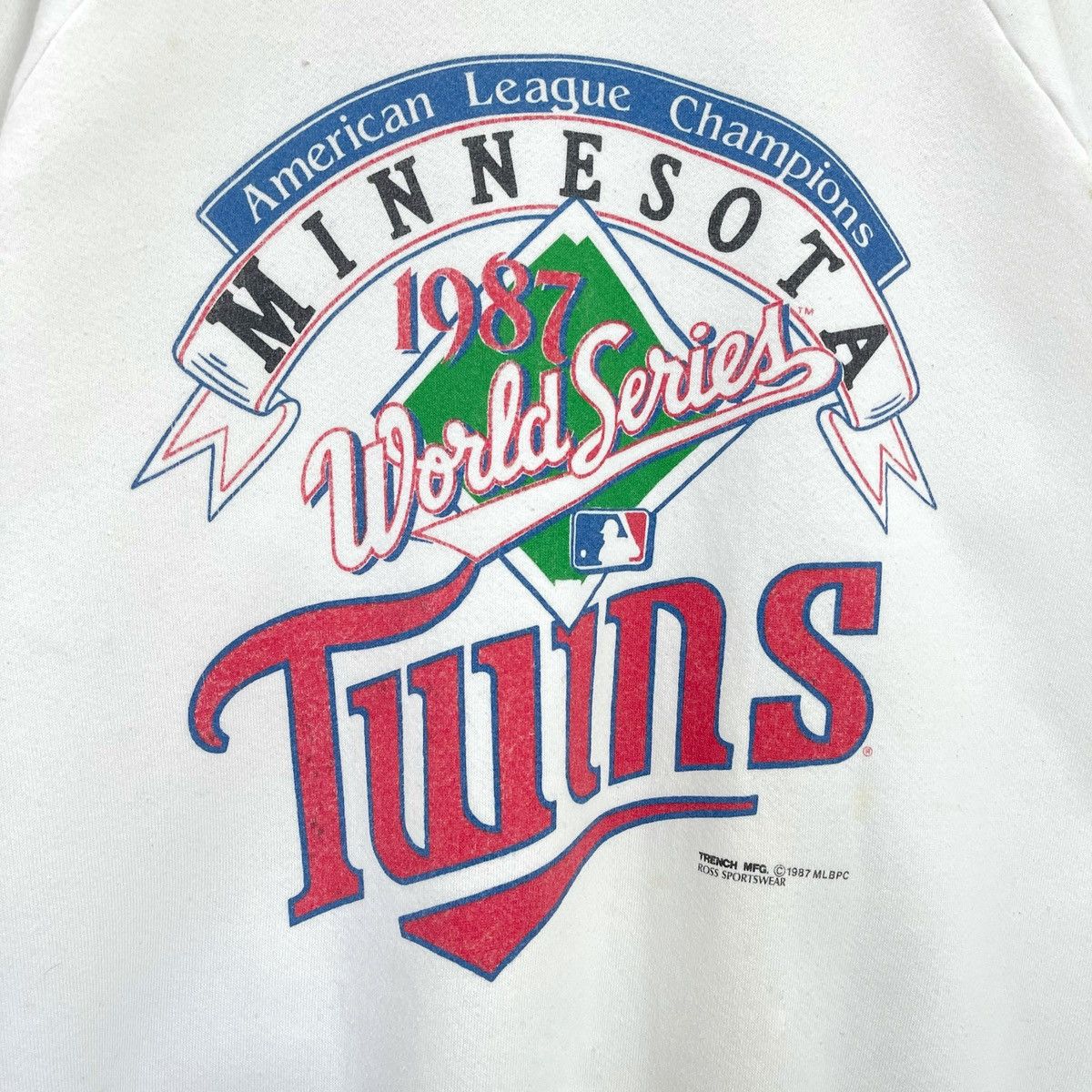 MLB 80s American League Champions Minnesota 87 World Siries Twin Size US M / EU 48-50 / 2 - 5 Thumbnail