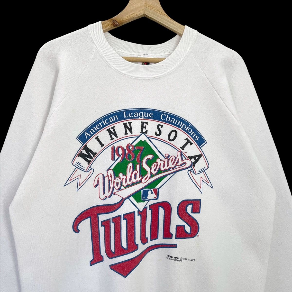 MLB 80s American League Champions Minnesota 87 World Siries Twin Size US M / EU 48-50 / 2 - 4 Thumbnail