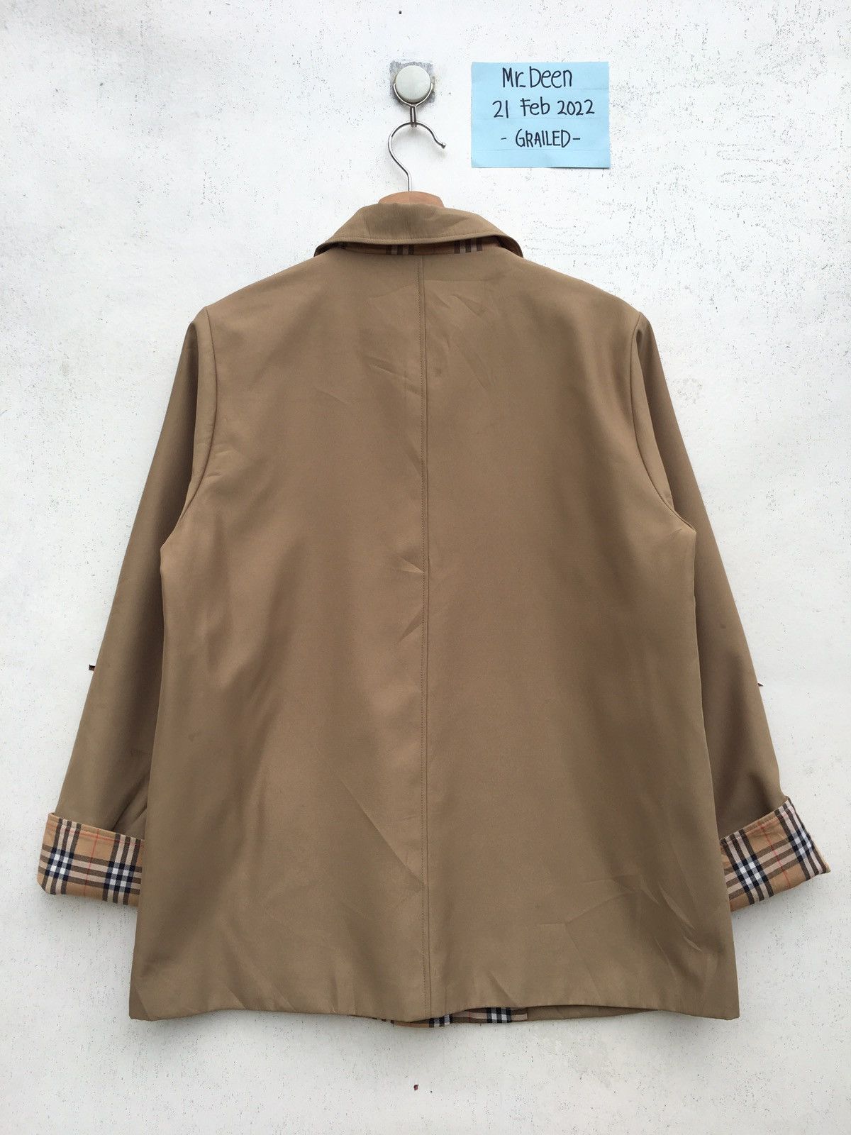 Japanese Brand Vintage inspire Burberry Jacket Checkered Size US L / EU 52-54 / 3 - 10 Thumbnail