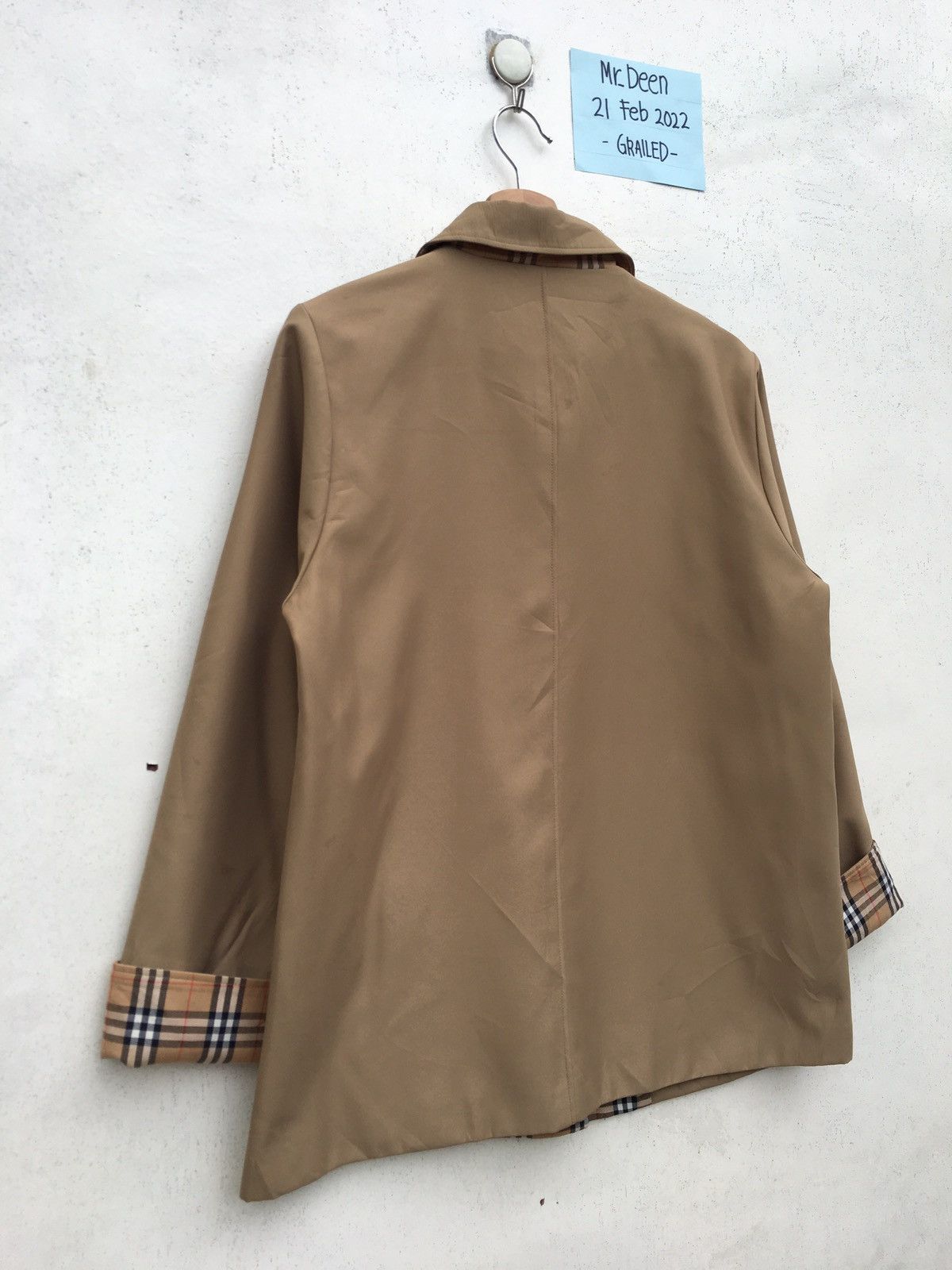 Japanese Brand Vintage inspire Burberry Jacket Checkered Size US L / EU 52-54 / 3 - 11 Thumbnail