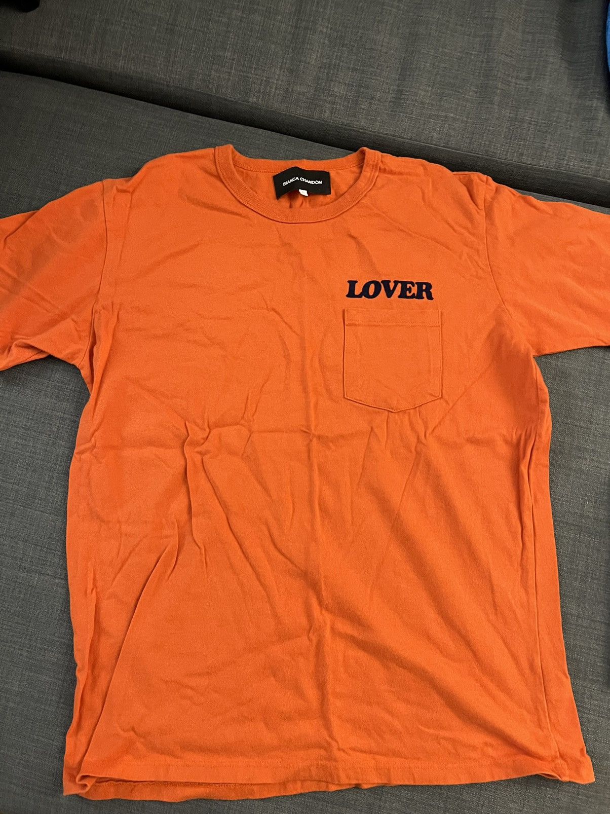 BIANCA CHANDON Bianca Chandon orange lovers t shirt size L Size US L / EU 52-54 / 3 - 1 Thumbnail