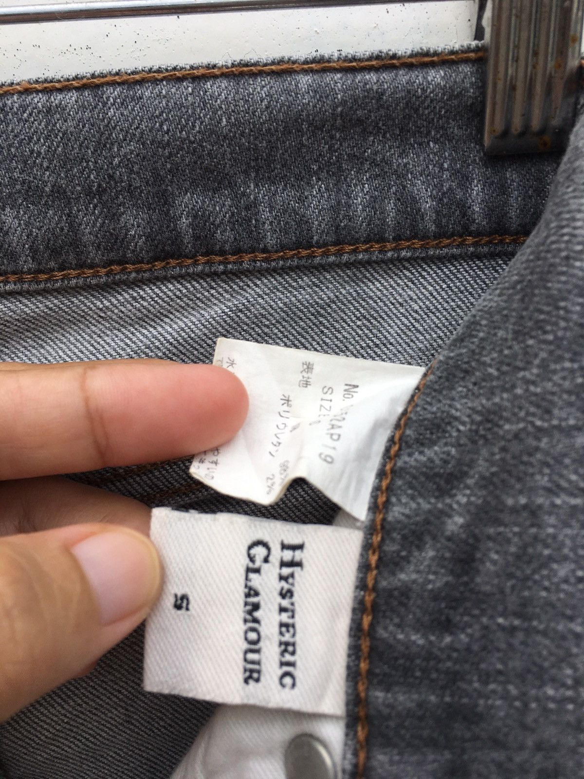 Hysteric Glamour Rare Vintage Hysteric Glamour Skinny Jeans Size US 27 - 21 Thumbnail