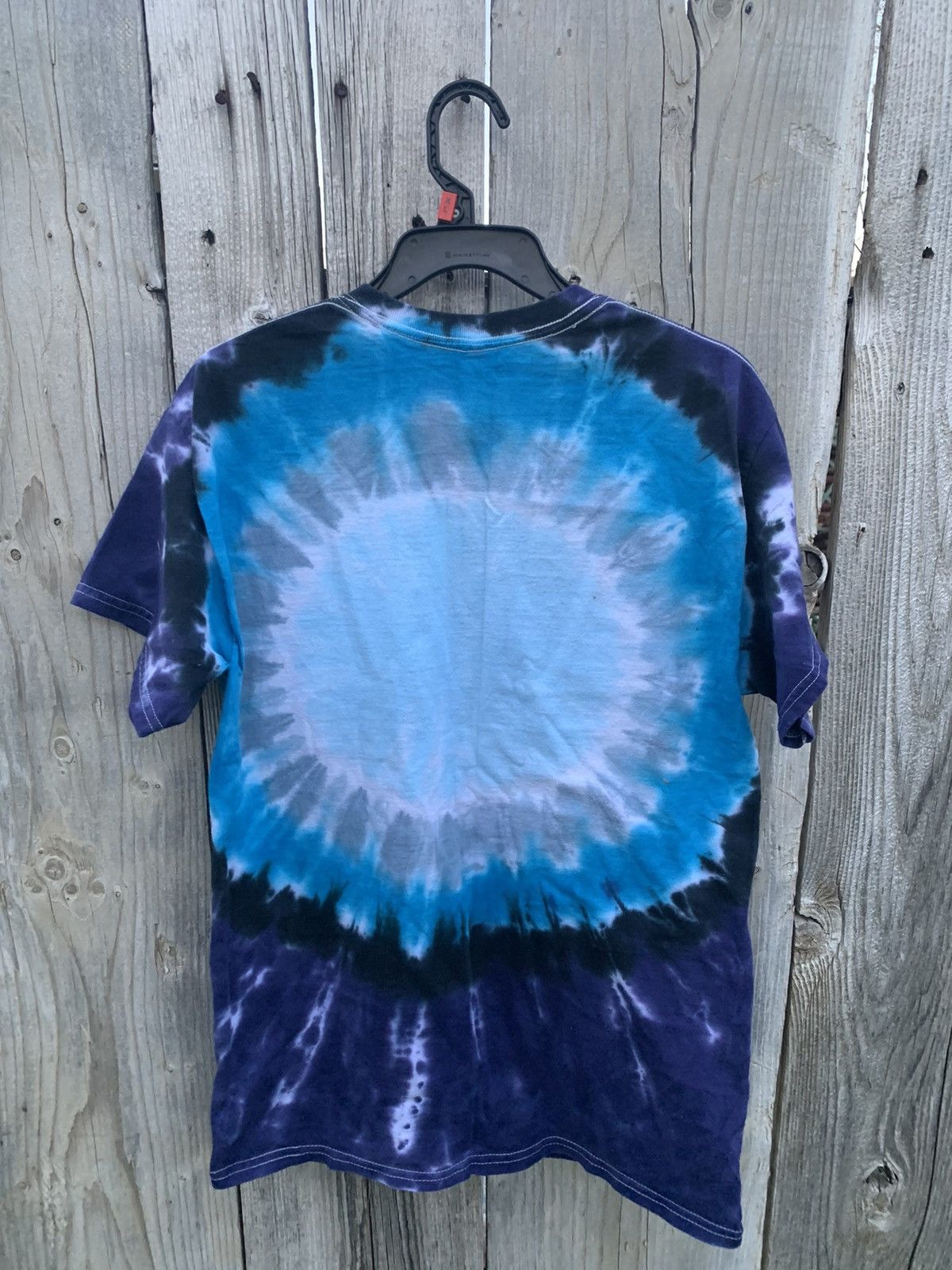 Vintage Vintage Liquid Blue Led Zeppelin Tie Dye T-shirt Size US L / EU 52-54 / 3 - 3 Thumbnail