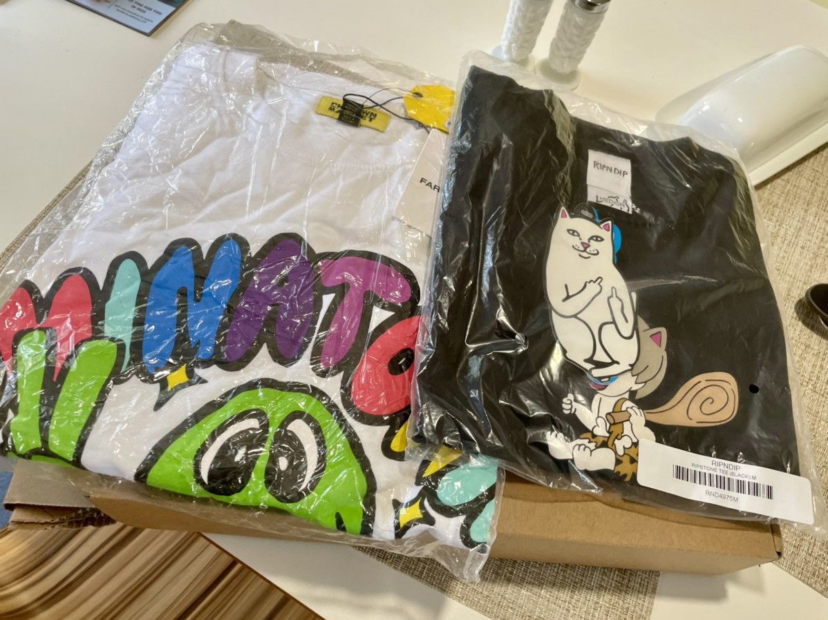 RIPNDIP Ripndip x Flintstones ‘Ripnstone’ Baby NermNerm Graphic Tee Size US M / EU 48-50 / 2 - 5 Thumbnail