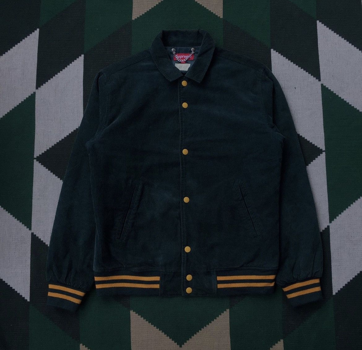 Supreme Corduroy Varsity Jacket | Grailed