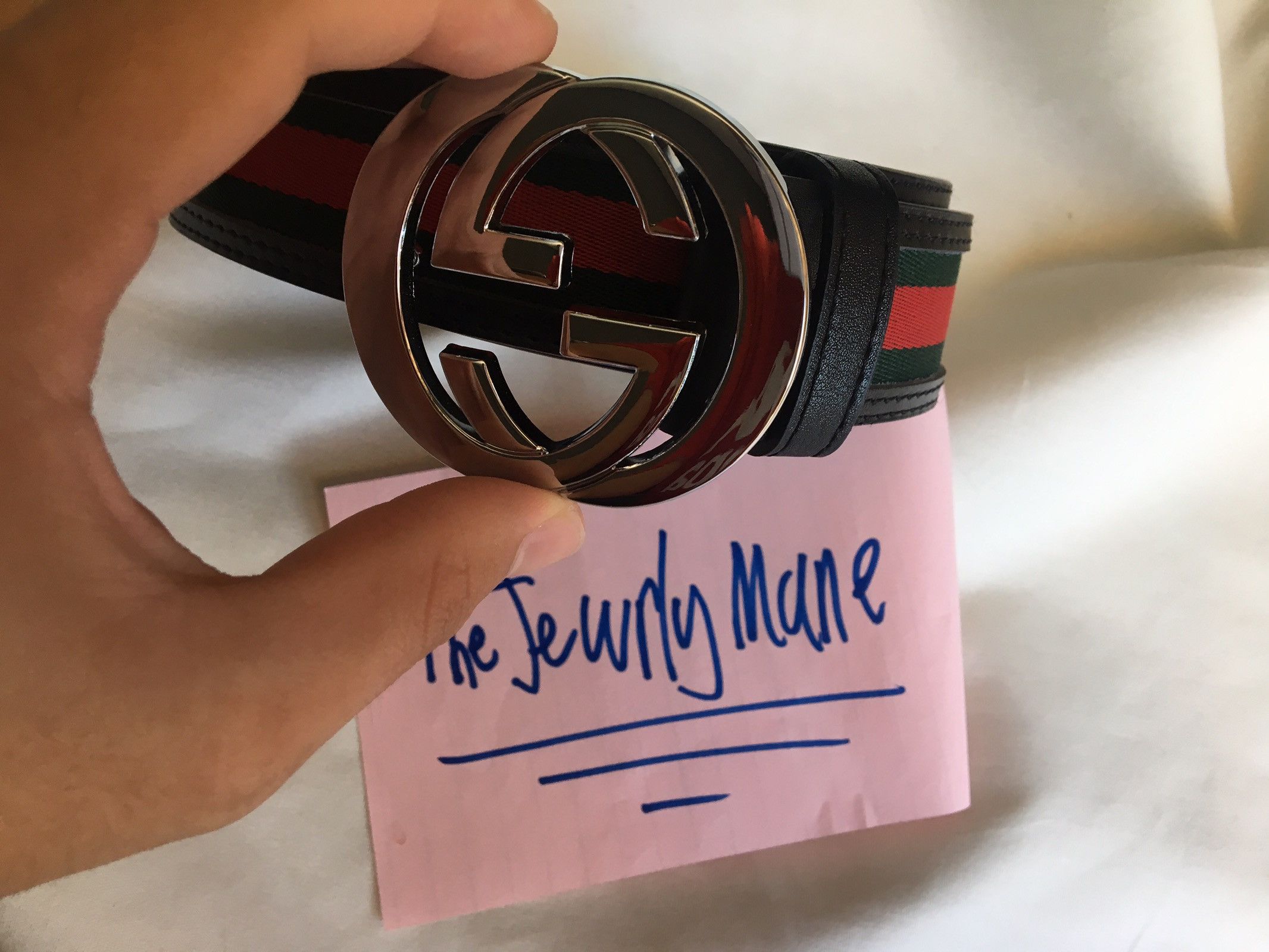 Gucci Old School Gucci Belt Grailed