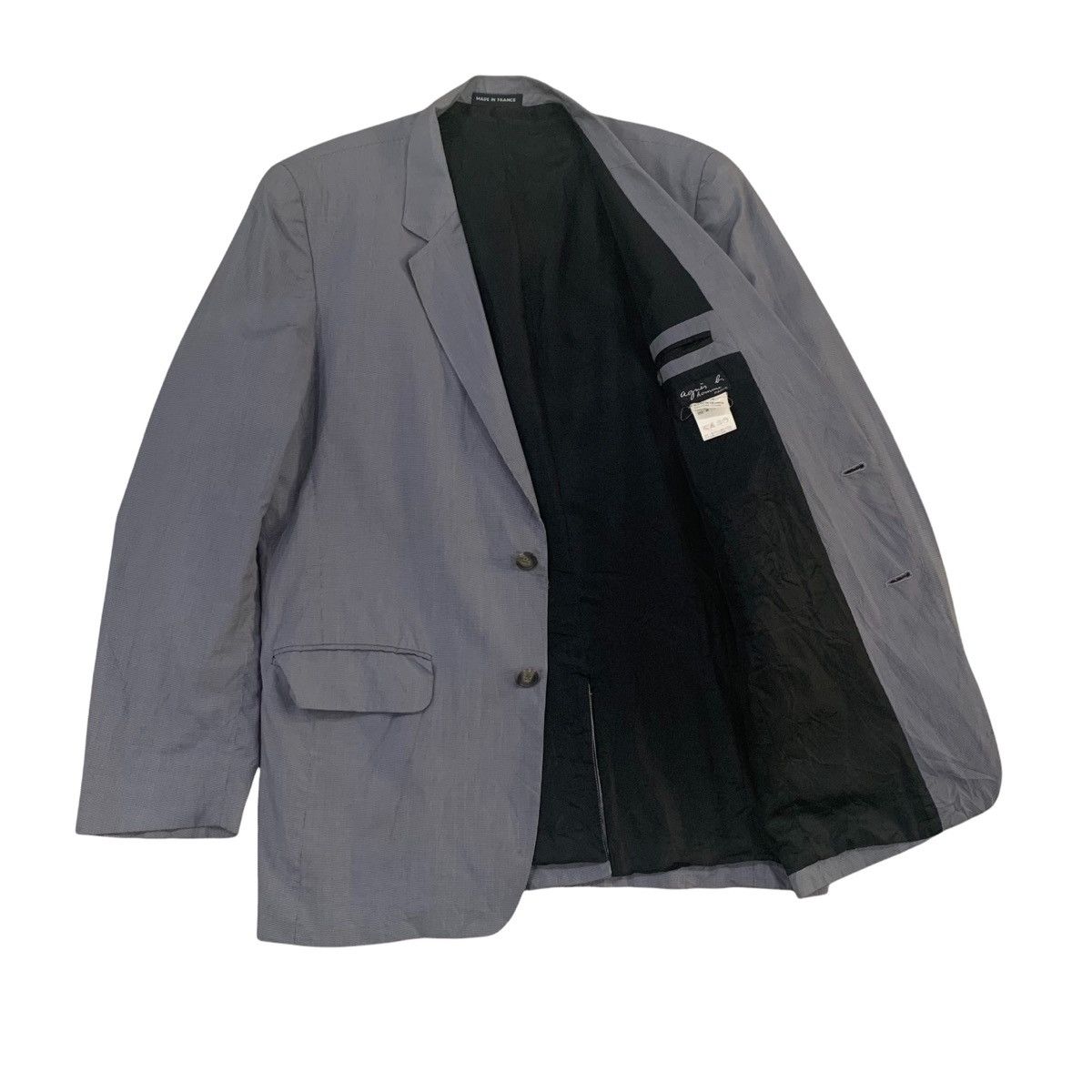 agnes b. Agnes B. Homme Paris Casual Button Light Jacket Size US M / EU 48-50 / 2 - 5 Thumbnail