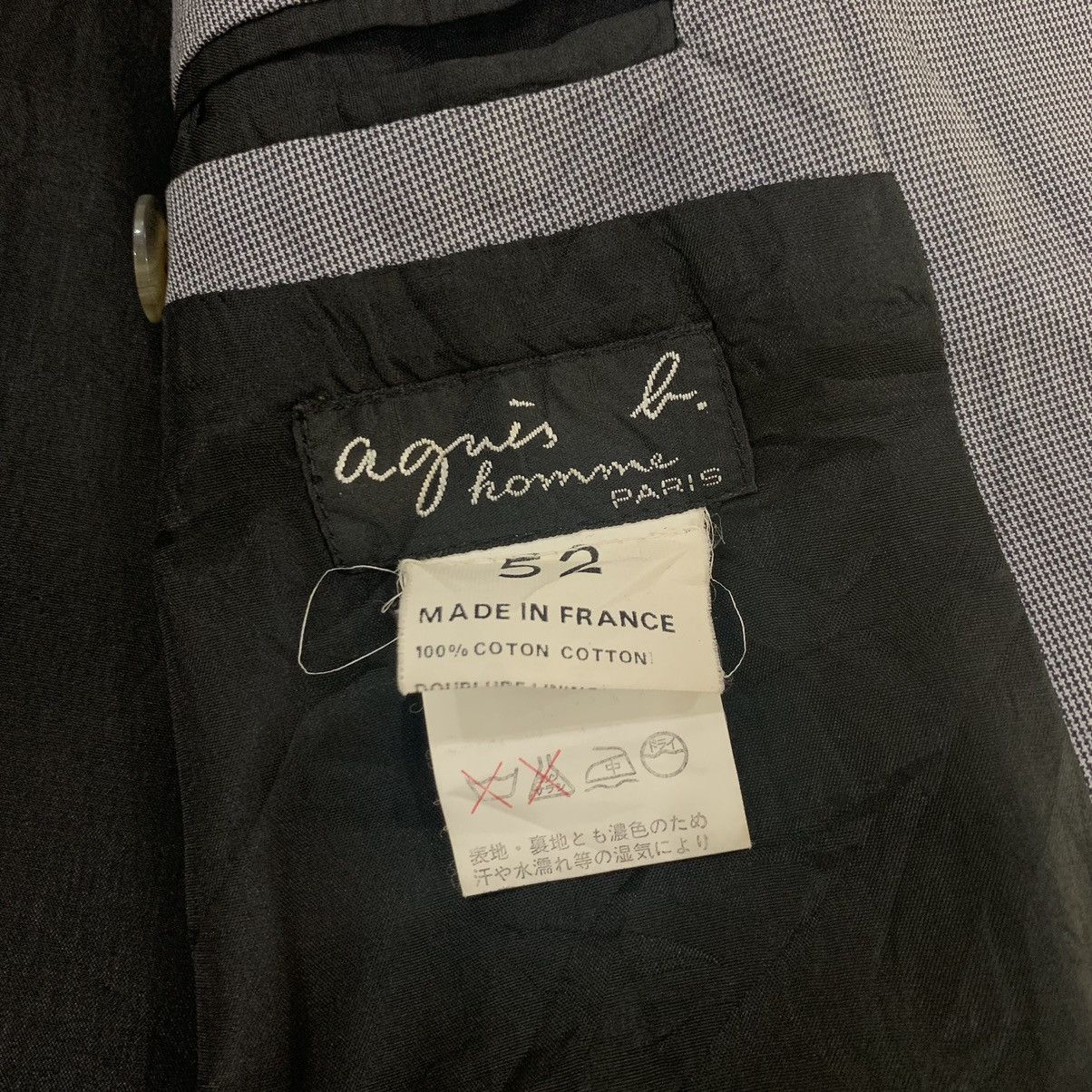 agnes b. Agnes B. Homme Paris Casual Button Light Jacket Size US M / EU 48-50 / 2 - 9 Thumbnail