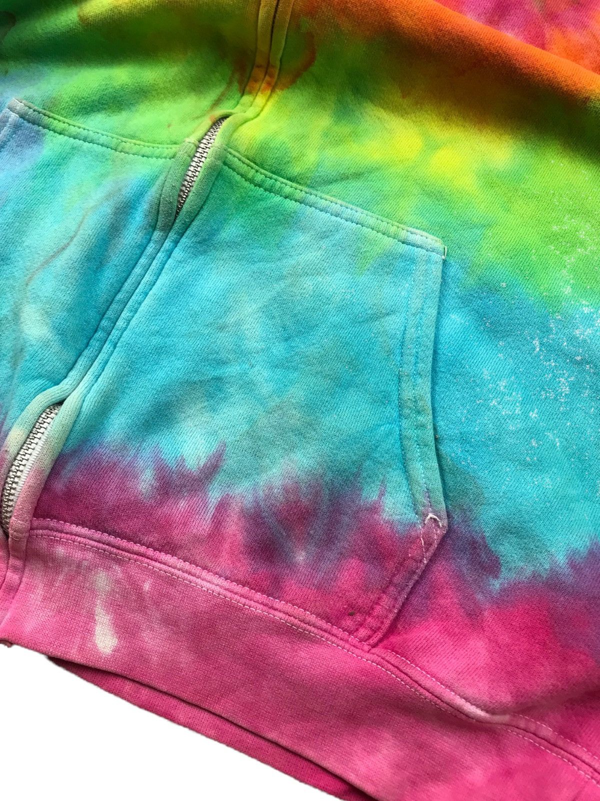 Alstyle × American Apparel × Vintage VINTAGE AAA ALSTYLE APPAREL ACTIVEWEAR TIE DYE ZIPPER HOODIE Size US M / EU 48-50 / 2 - 4 Thumbnail